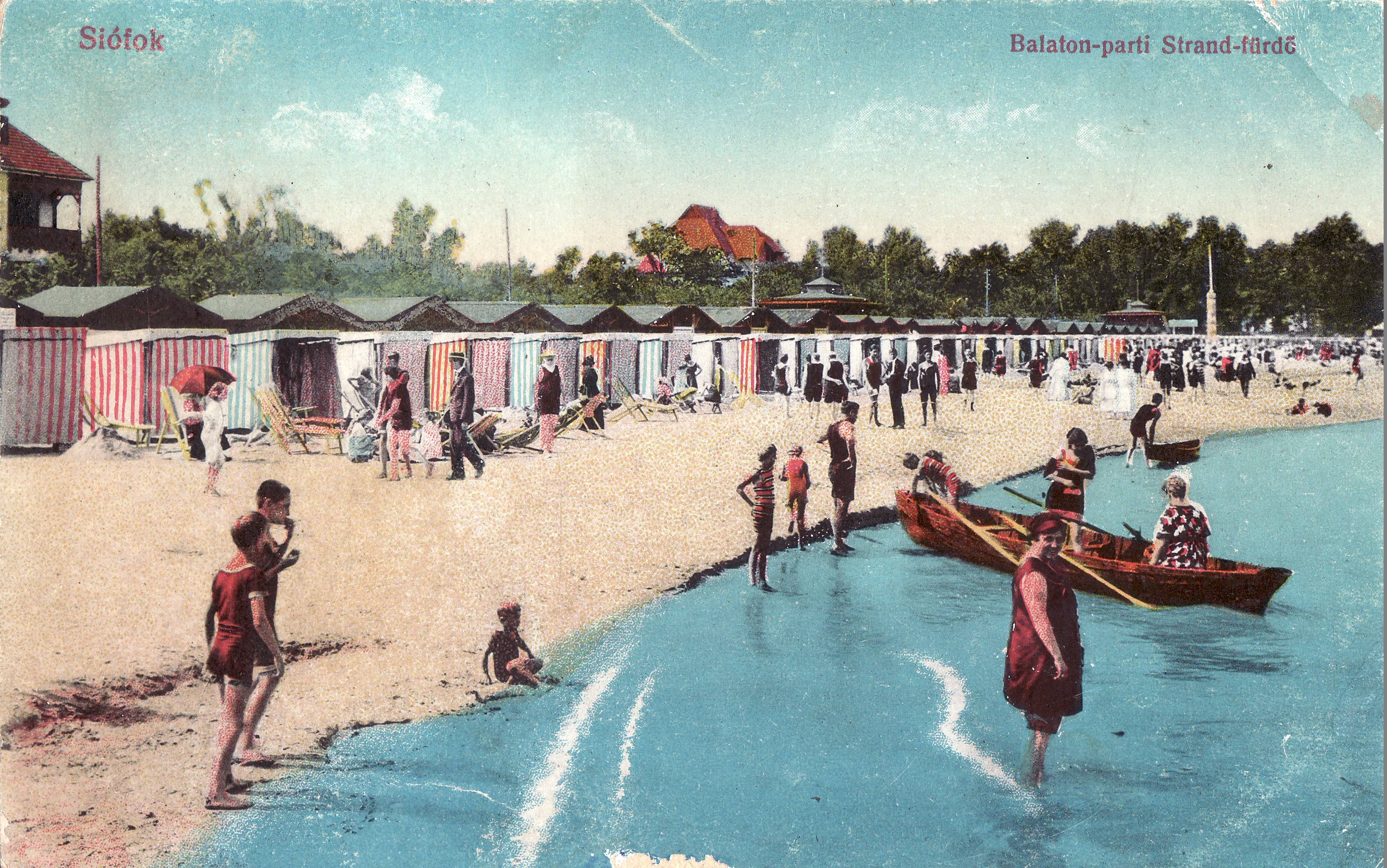 Siófok – Balaton-parti Strand-fürdő (Magyar Környezetvédelmi és Vízügyi Múzeum - Duna Múzeum CC BY-NC-SA)