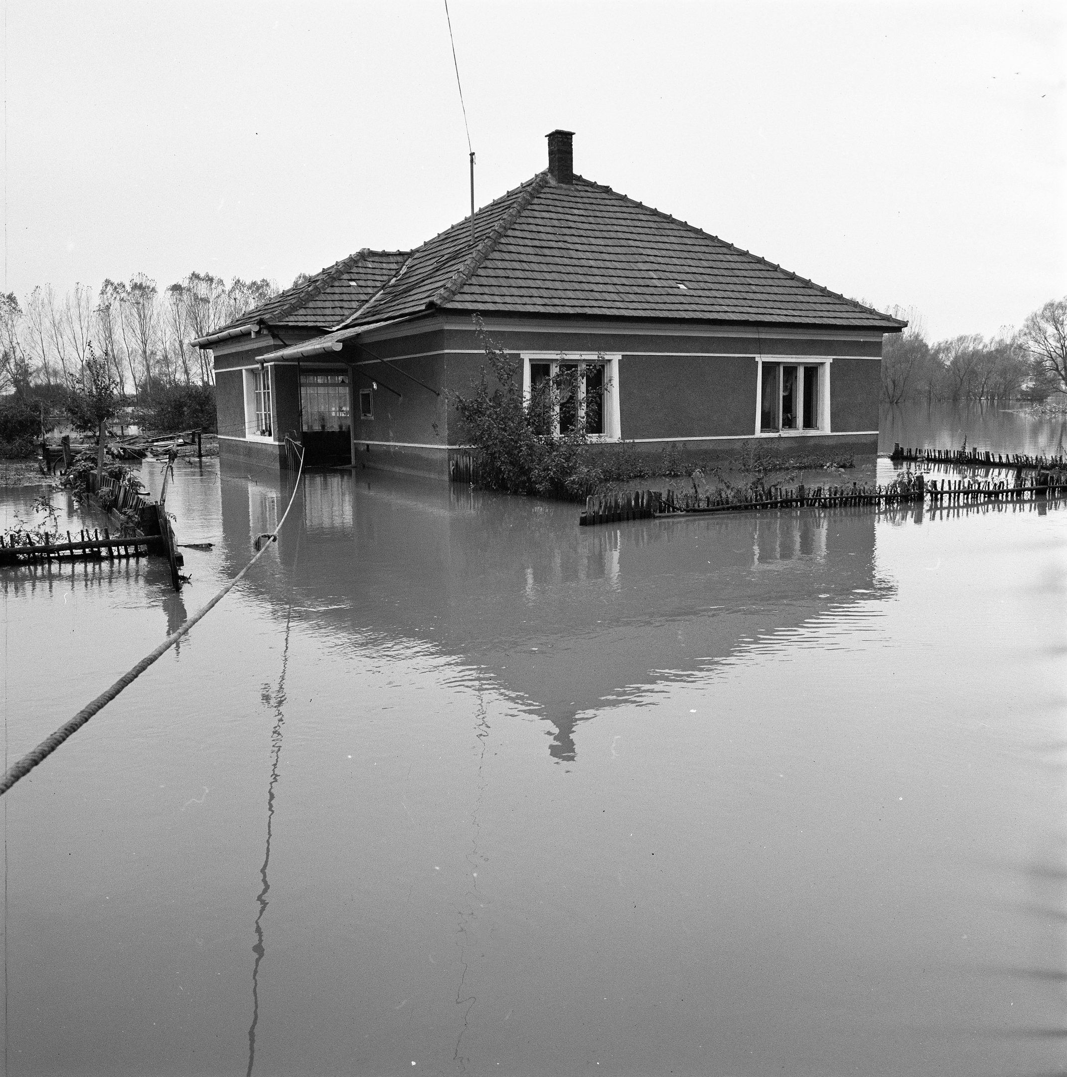 1974. évi árvíz - Edelény (Magyar Környezetvédelmi és Vízügyi Múzeum - Duna Múzeum CC BY-NC-SA)