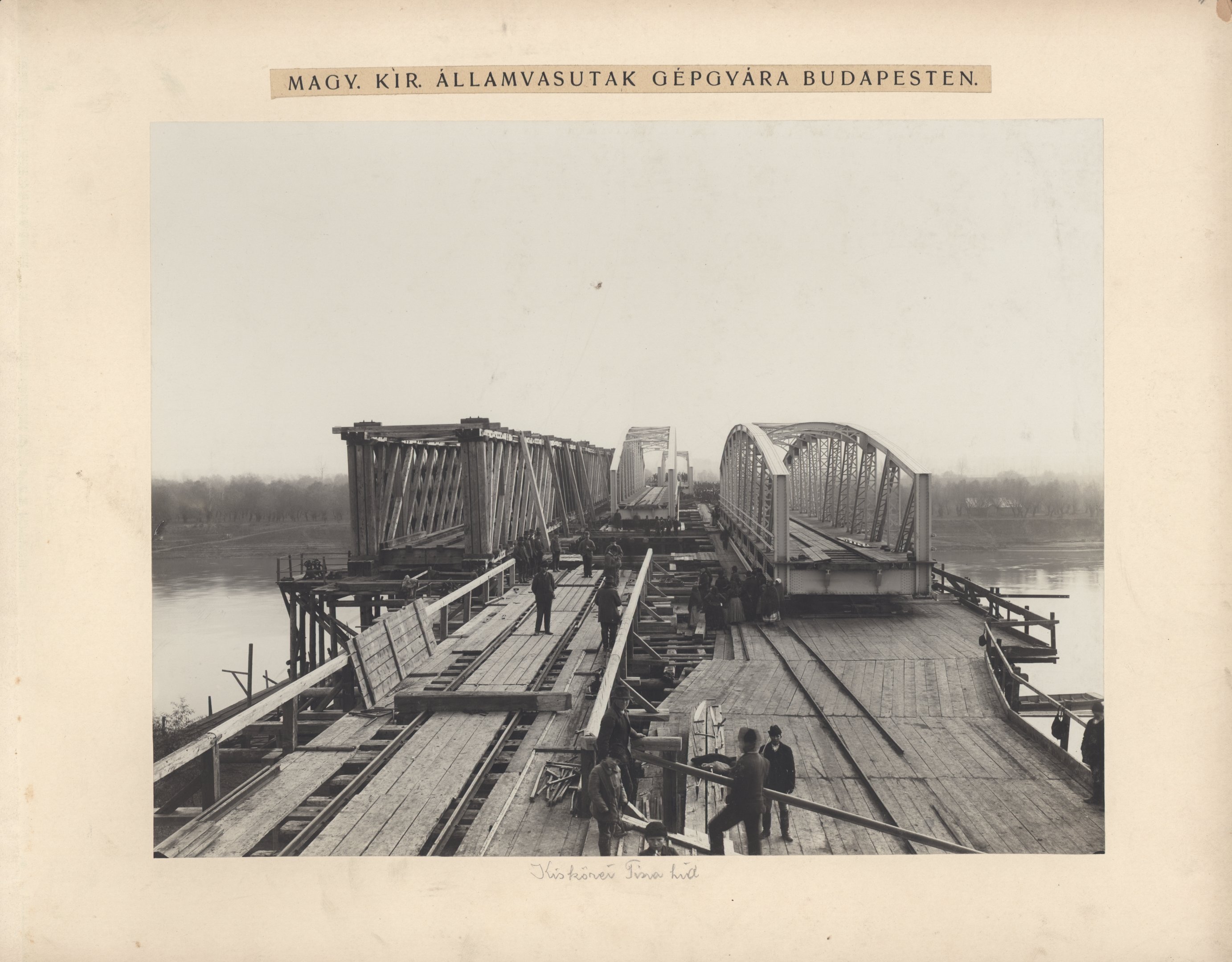 A kiskörei Tisza-híd korszerűsítése (Magyar Környezetvédelmi és Vízügyi Múzeum - Duna Múzeum CC BY-NC-SA)