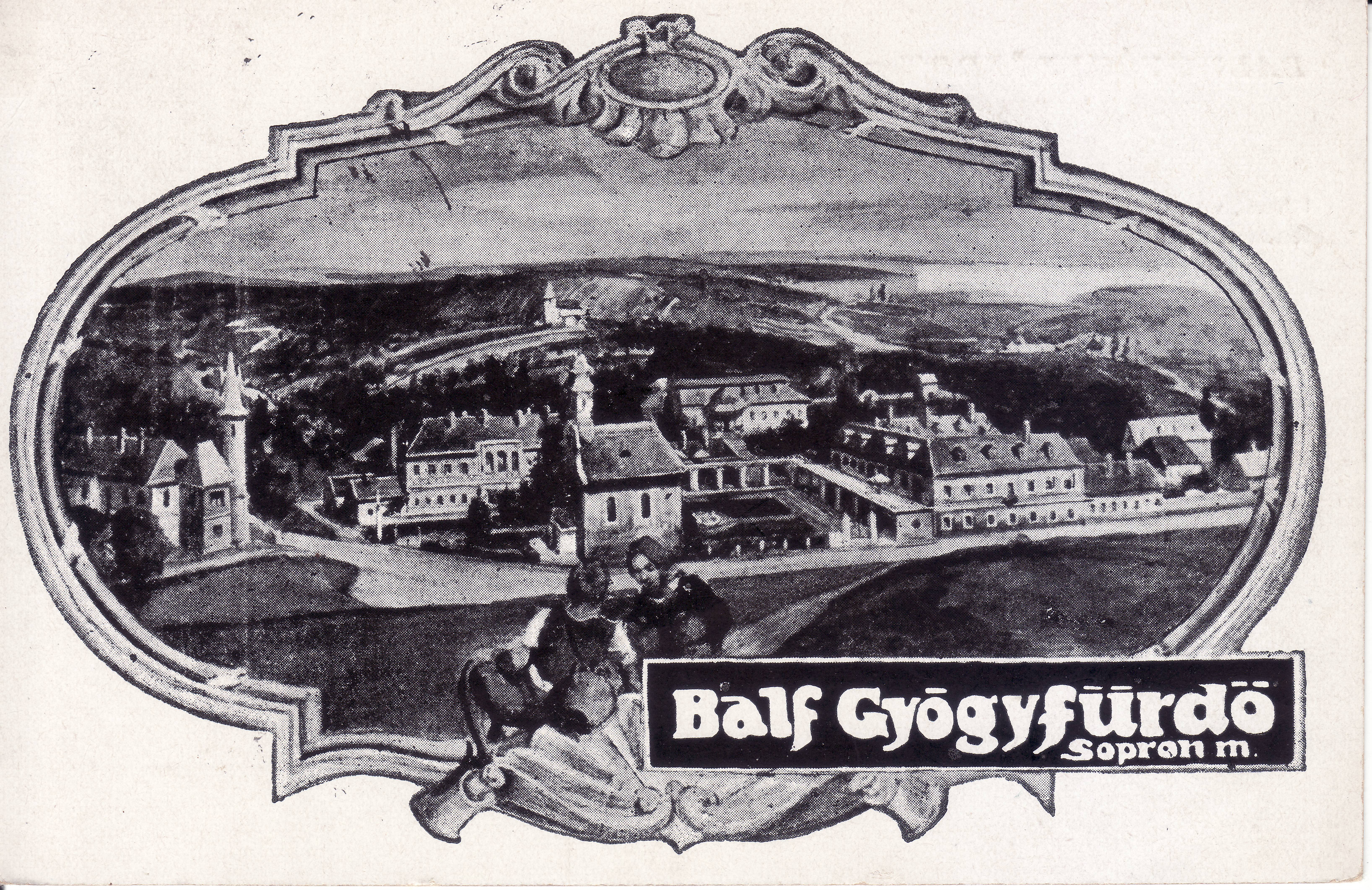 Balfi -Balffürdő, Fürdőrészlet (Magyar Környezetvédelmi és Vízügyi Múzeum - Duna Múzeum CC BY-NC-SA)