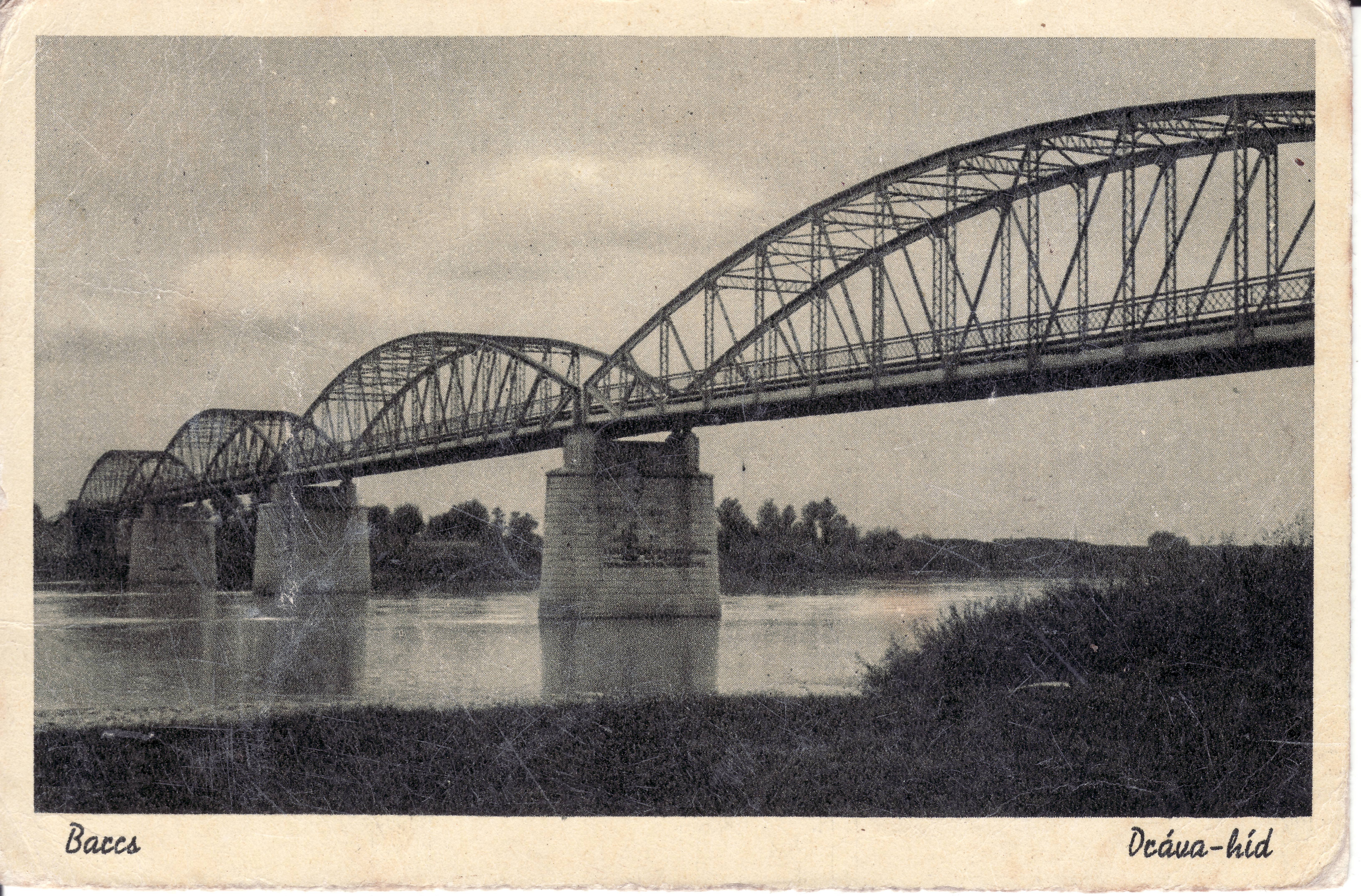 Barcs - Dráva híd (Magyar Környezetvédelmi és Vízügyi Múzeum - Duna Múzeum CC BY-NC-SA)