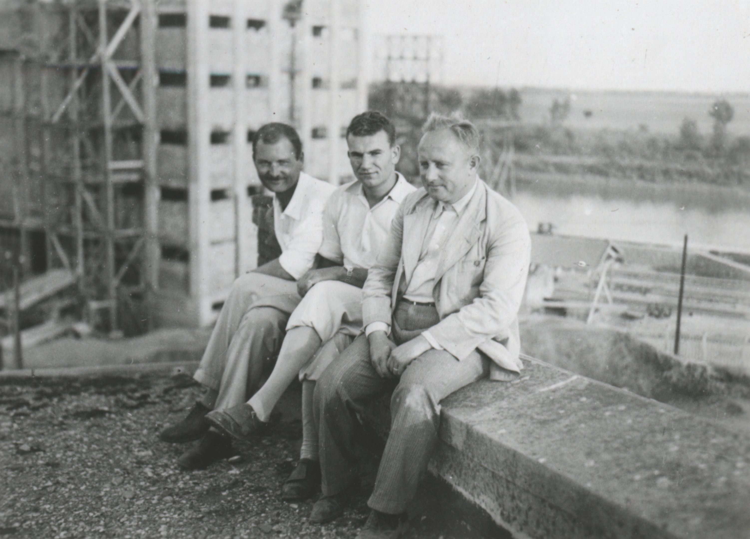 M. kir. építésvezetőség. Babos, Maurer és Berendy, 1934. október 4. (Magyar Környezetvédelmi és Vízügyi Múzeum - Duna Múzeum CC BY-NC-SA)