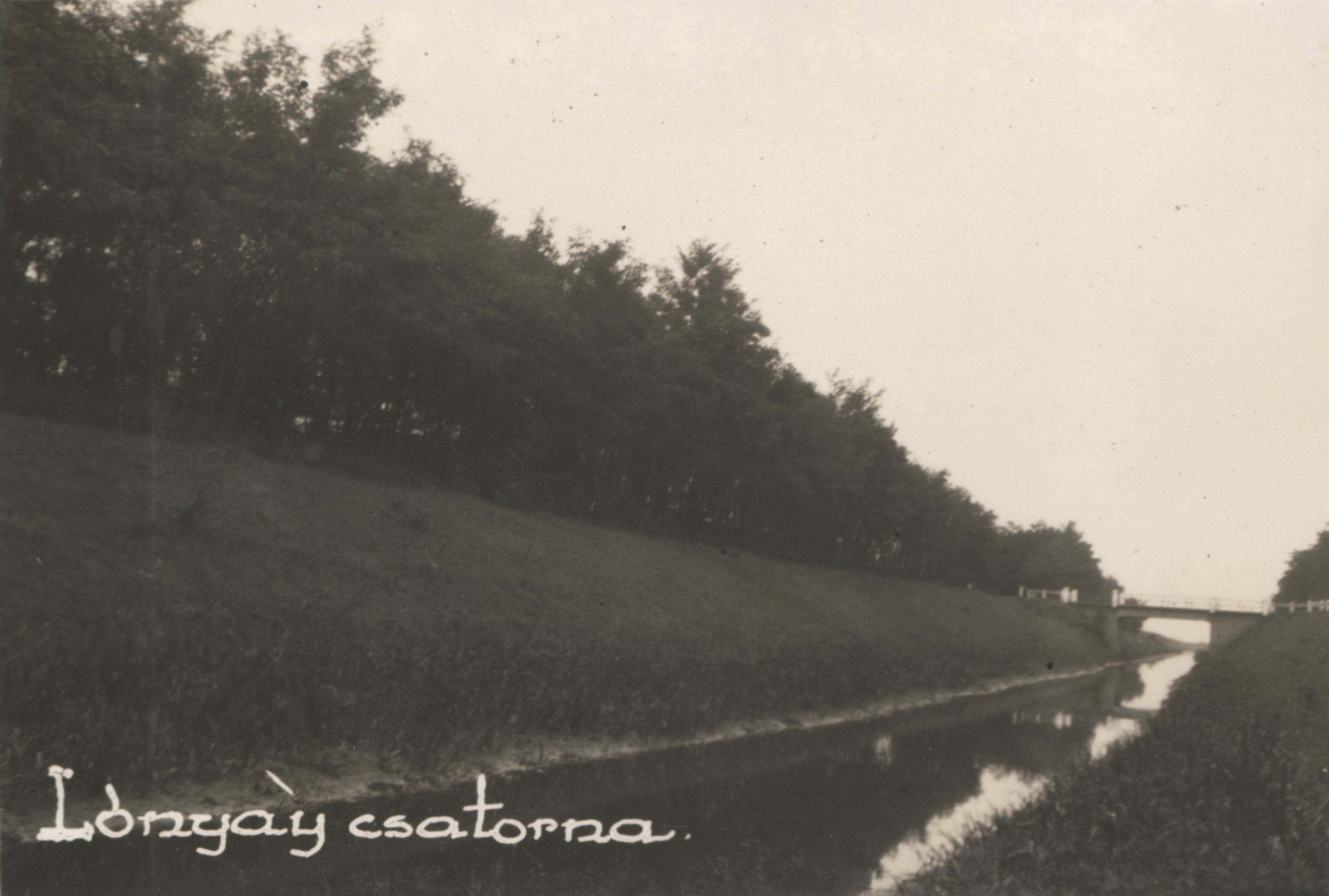 Lónyay-csatorna (Magyar Környezetvédelmi és Vízügyi Múzeum - Duna Múzeum CC BY-NC-SA)