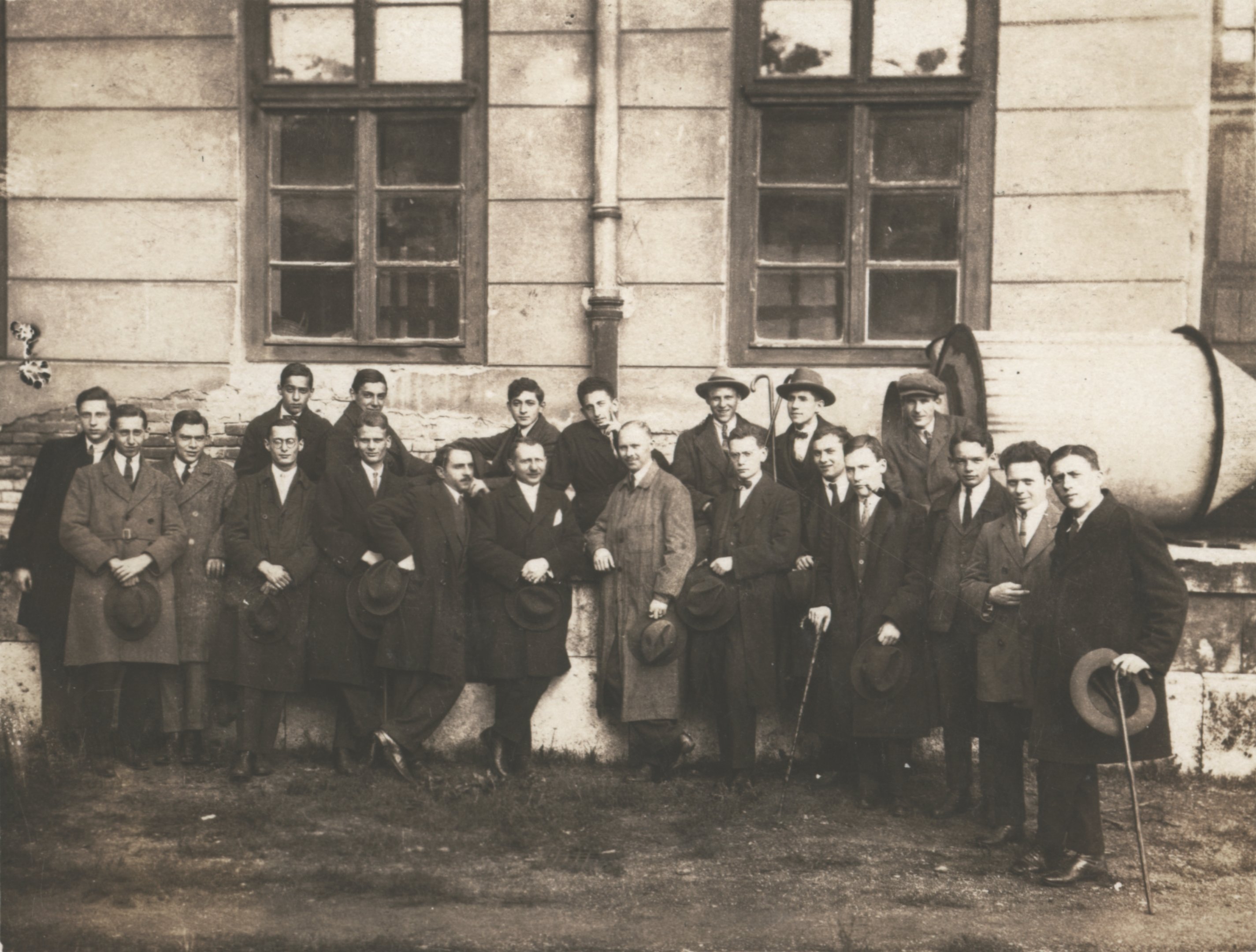 Tanulmányi kirándulás Debrecenbe, 1922 (Magyar Környezetvédelmi és Vízügyi Múzeum - Duna Múzeum CC BY-NC-SA)