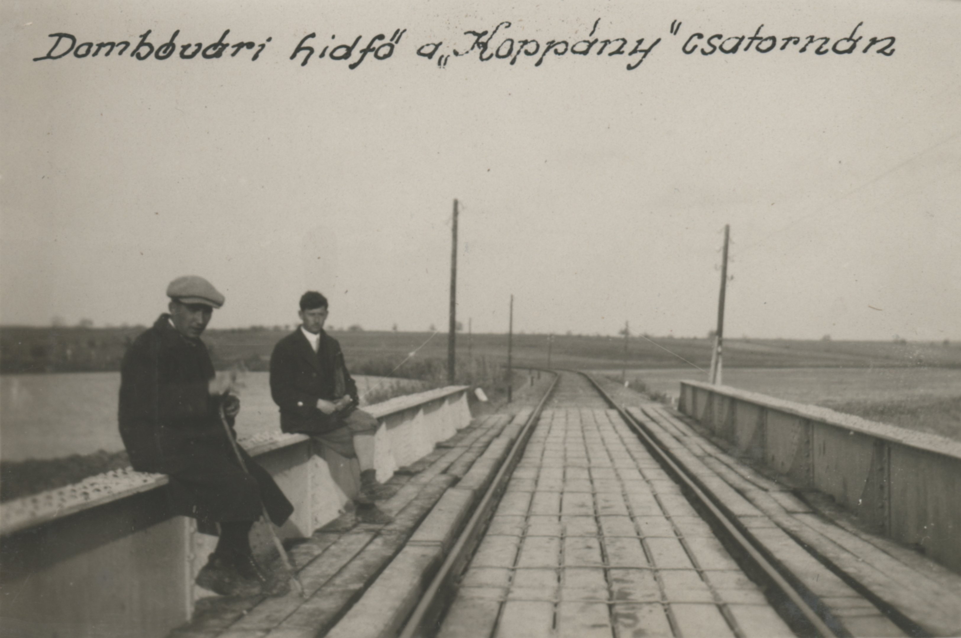 Dombóvári hídfő a "Koppány" csatornán (Magyar Környezetvédelmi és Vízügyi Múzeum - Duna Múzeum CC BY-NC-SA)