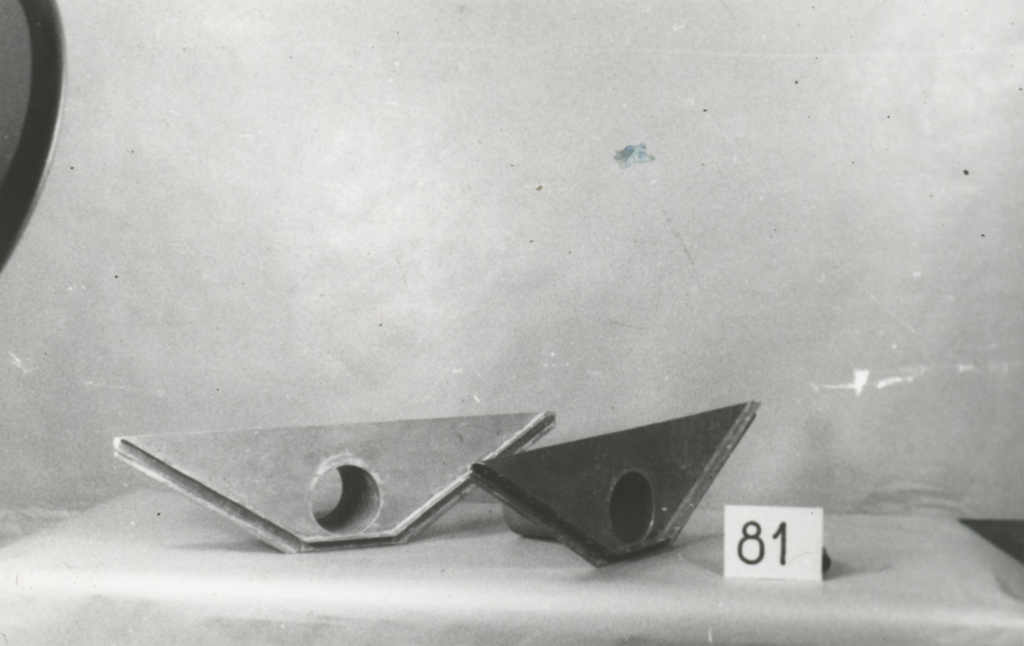 Csőáteresz modell facsatornában, 1951 (Magyar Környezetvédelmi és Vízügyi Múzeum - Duna Múzeum CC BY-NC-SA)