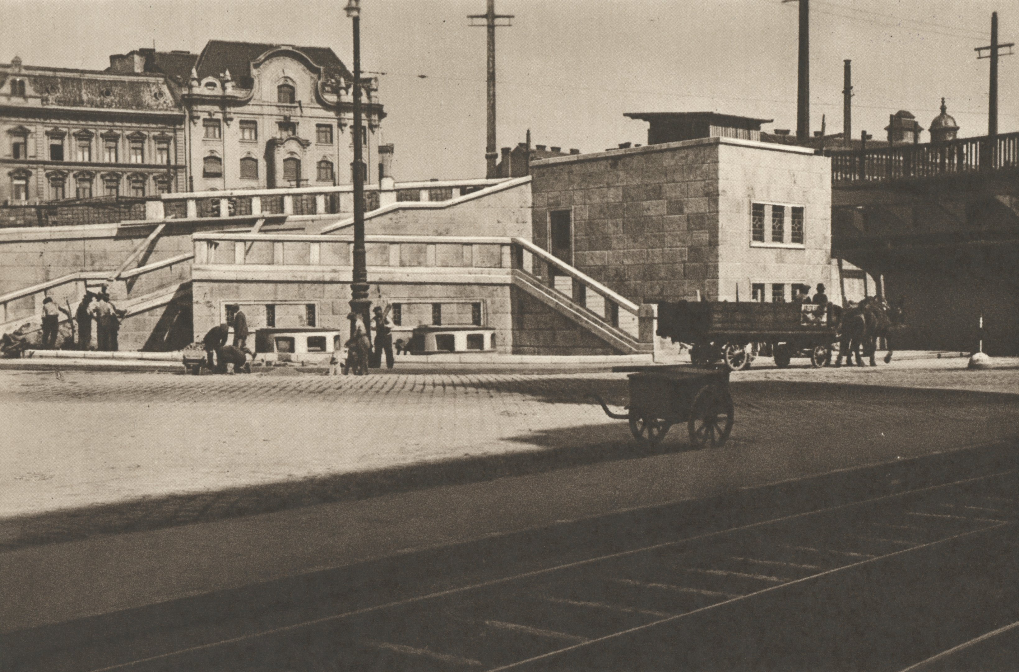 A pesti északi kezelőház, 1937. május 8. (Magyar Környezetvédelmi és Vízügyi Múzeum - Duna Múzeum CC BY-NC-SA)