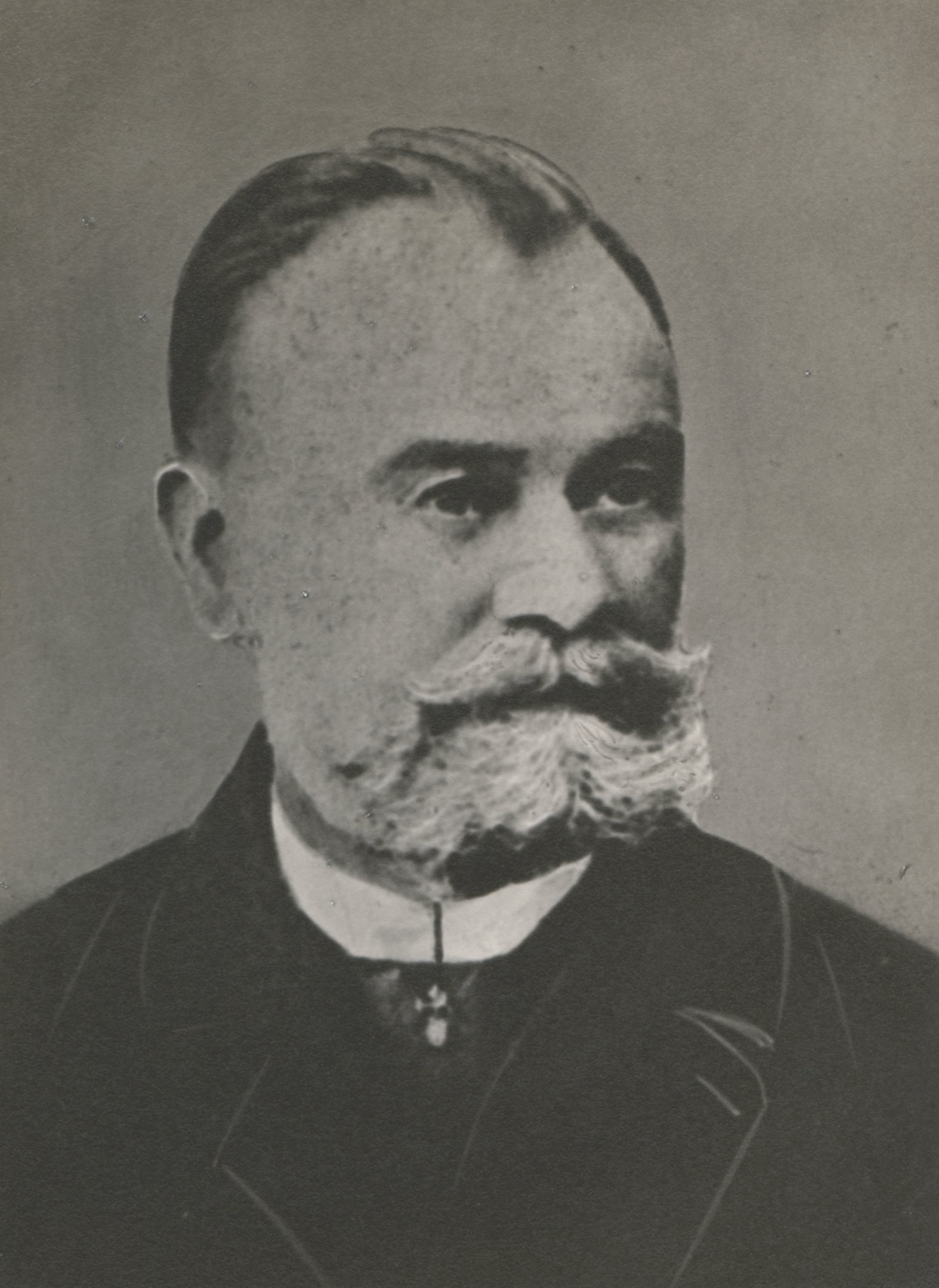 Bertalan Lajos miniszteri oszt. tanácsos, a Tiszai Osztály vezetője, 1881-1900 (Magyar Környezetvédelmi és Vízügyi Múzeum - Duna Múzeum CC BY-NC-SA)