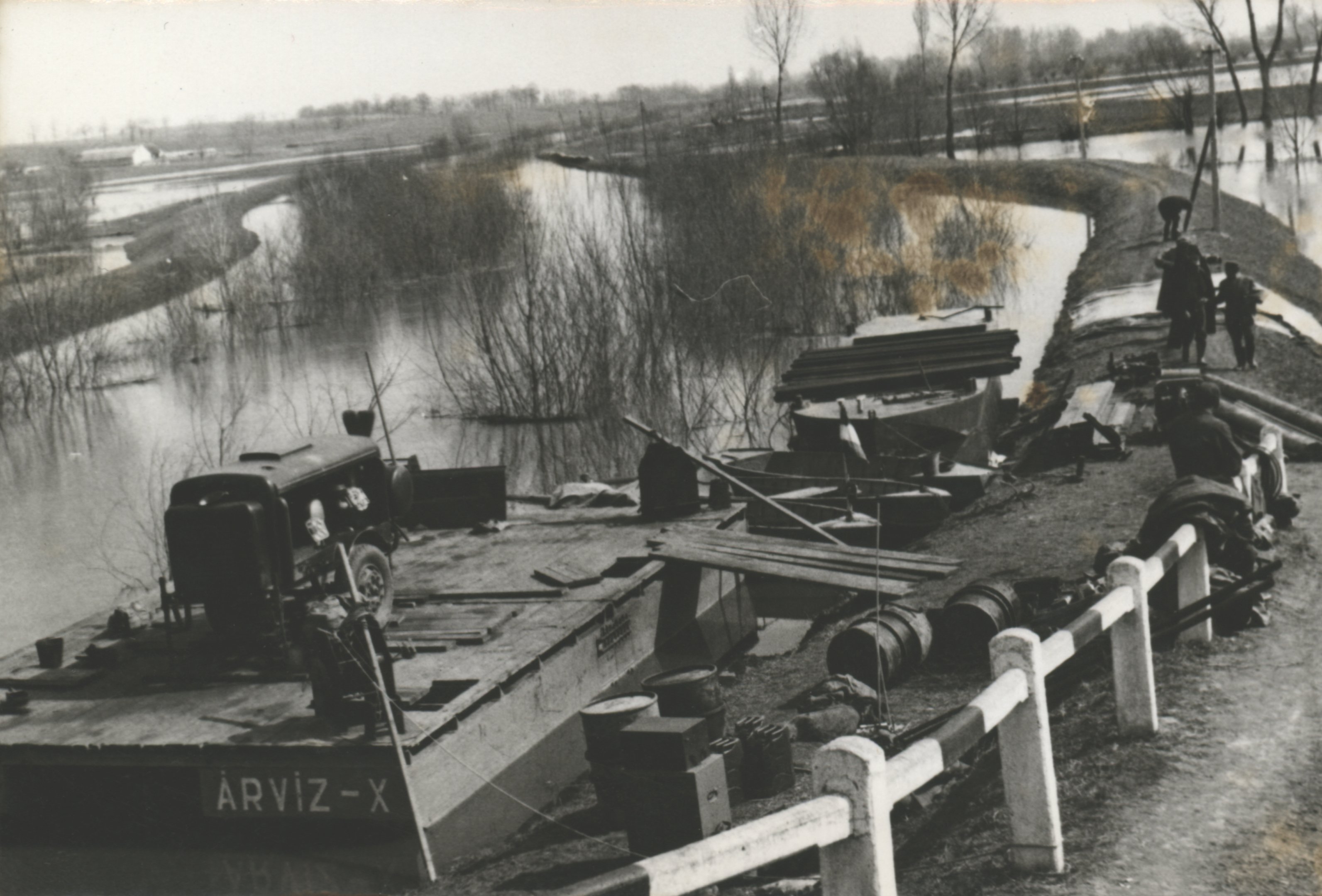 Nádor árvize, 1963 (Magyar Környezetvédelmi és Vízügyi Múzeum - Duna Múzeum CC BY-NC-SA)