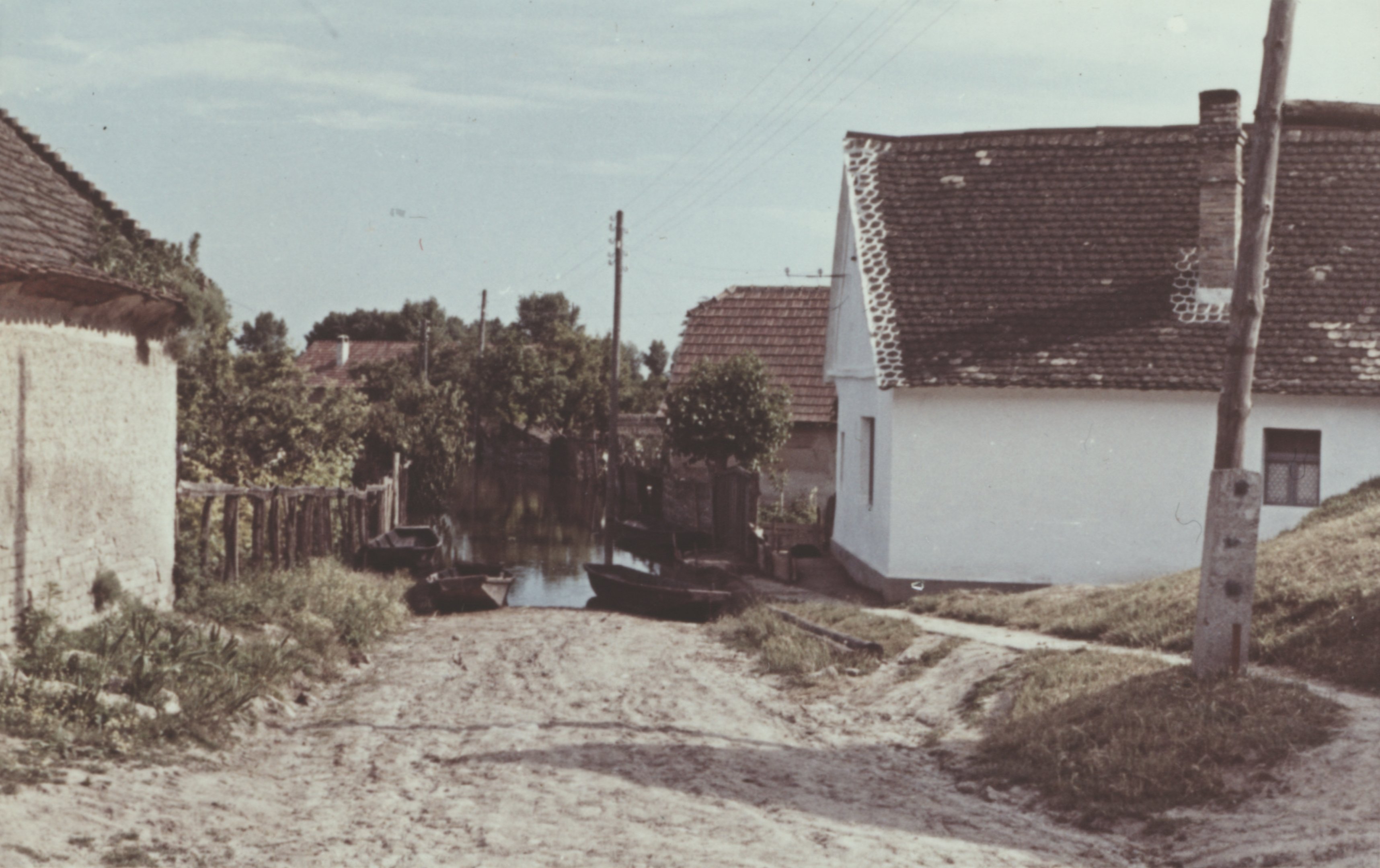 Dunai árvíz, 1965 (Magyar Környezetvédelmi és Vízügyi Múzeum - Duna Múzeum CC BY-NC-SA)