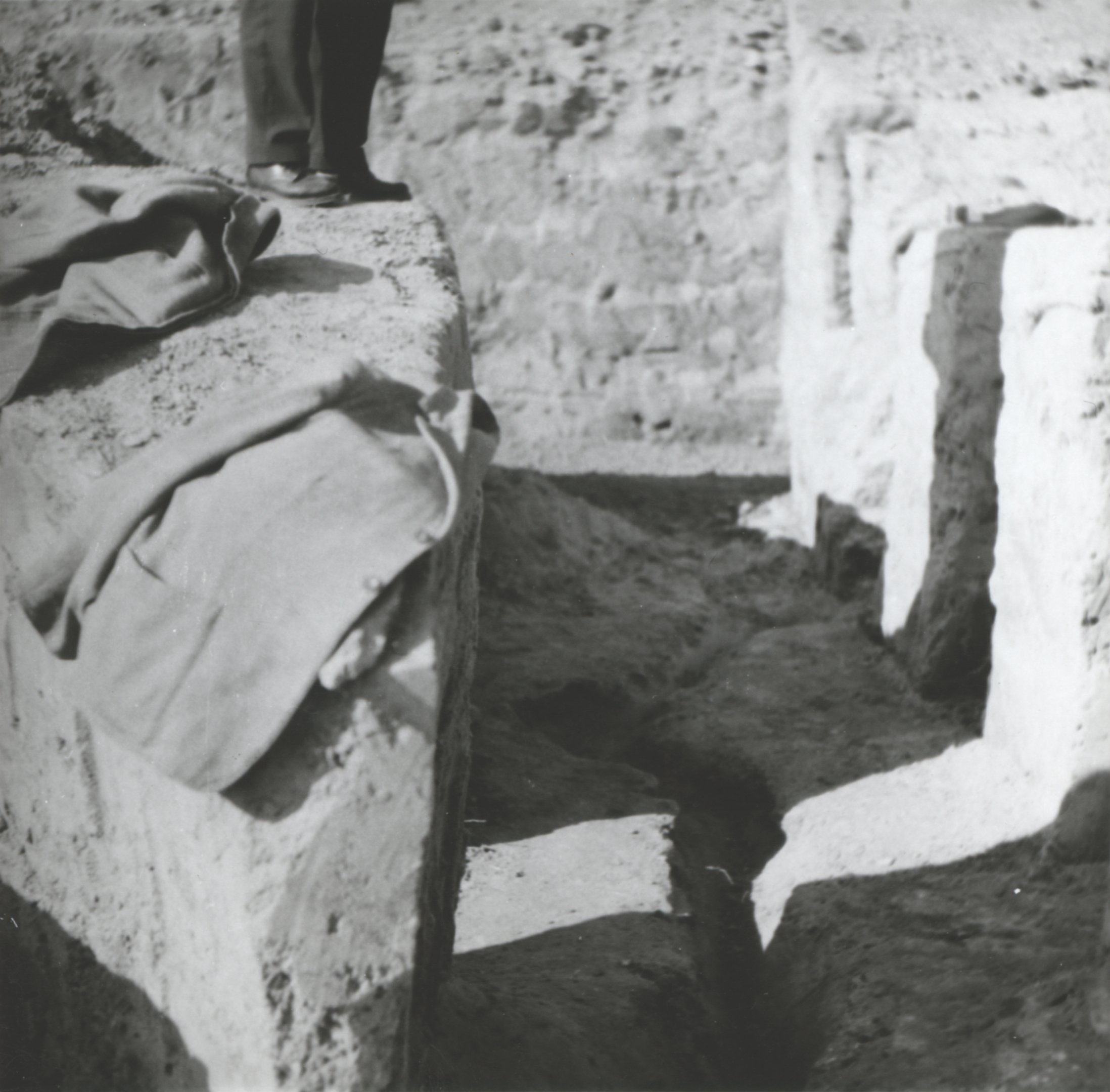 Az állítólagos mohácsi nagy buzgár feltárása, 1965 (Magyar Környezetvédelmi és Vízügyi Múzeum - Duna Múzeum CC BY-NC-SA)
