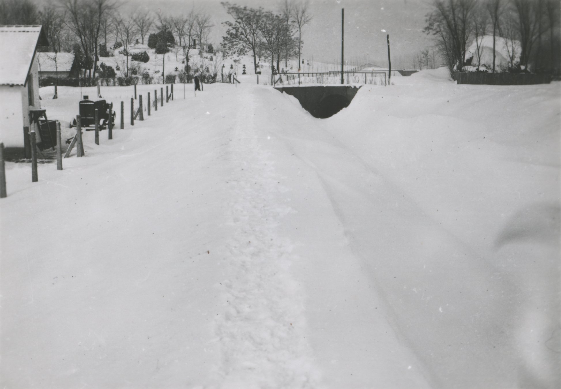 1. sz. bújtató télen, 1940. február (Magyar Környezetvédelmi és Vízügyi Múzeum - Duna Múzeum CC BY-NC-SA)