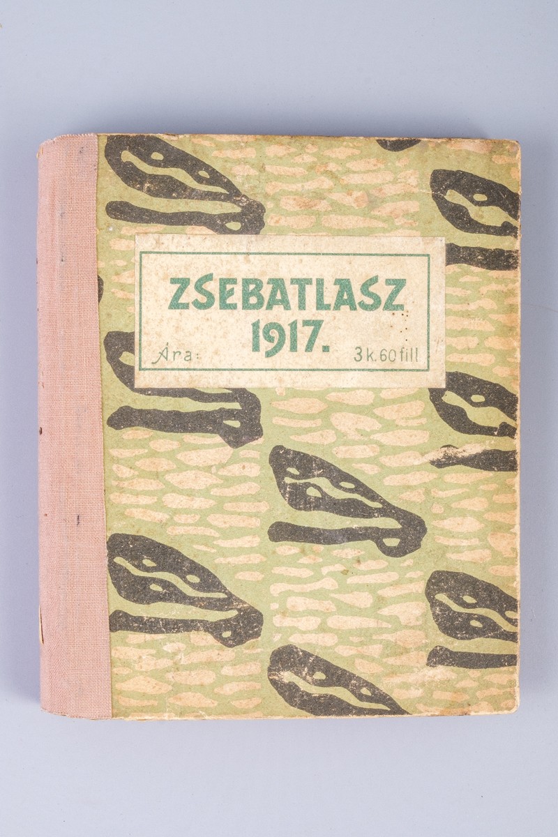 Zsebatlasz naptárral és statisztikai adatokkal az 1917. évre (TMJV Tatabányai Múzeum CC BY-NC-SA)