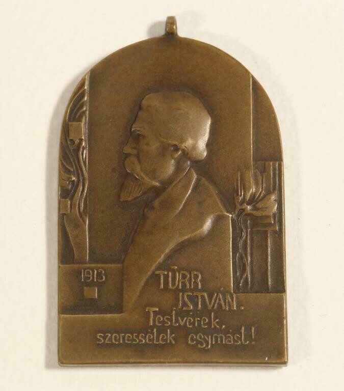 Türr István emlékérem (Duna Múzeum CC BY-NC-SA)