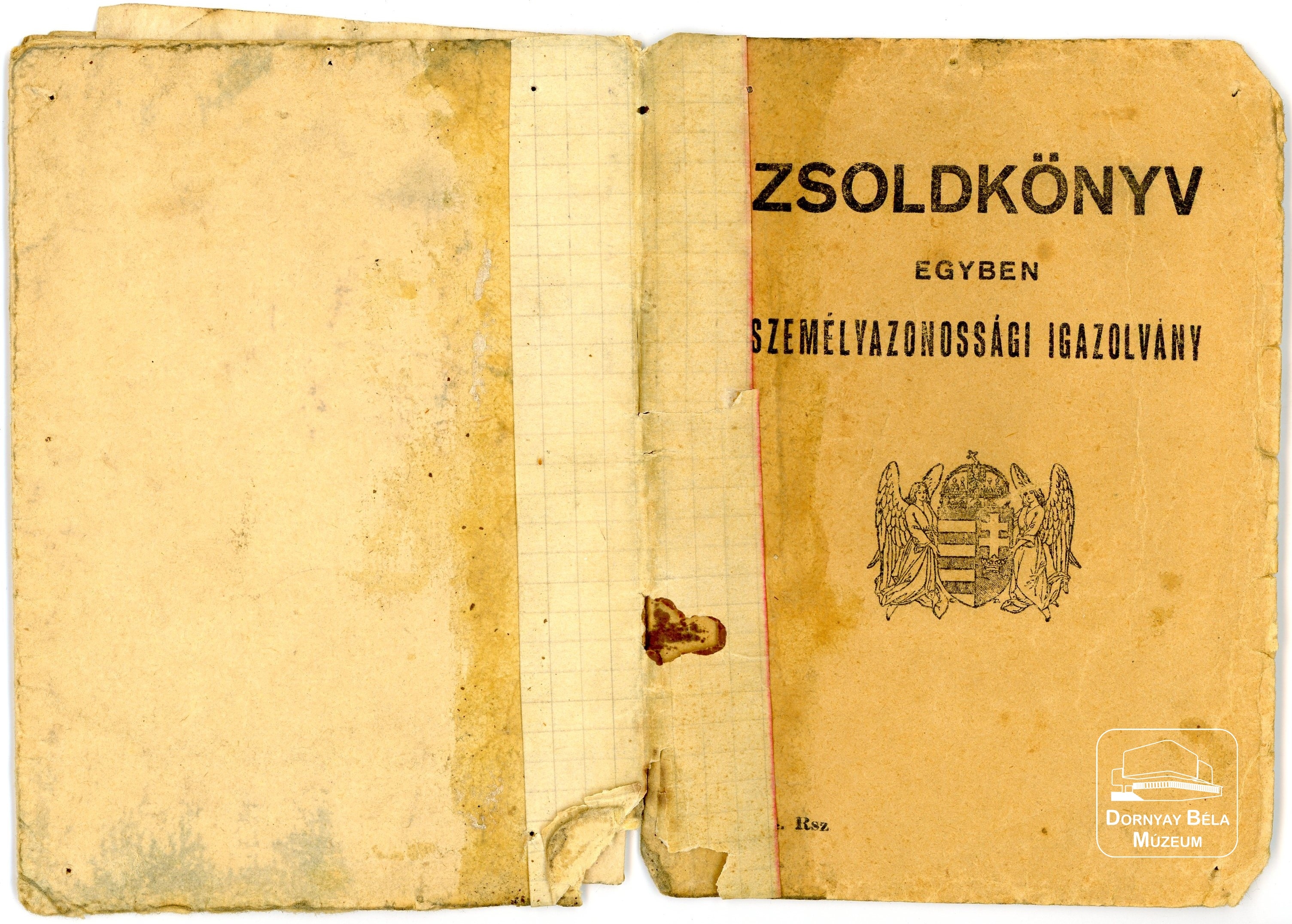 Kovács Béla zsoldkönyve (Dornyay Béla Múzeum, Salgótarján CC BY-NC-SA)