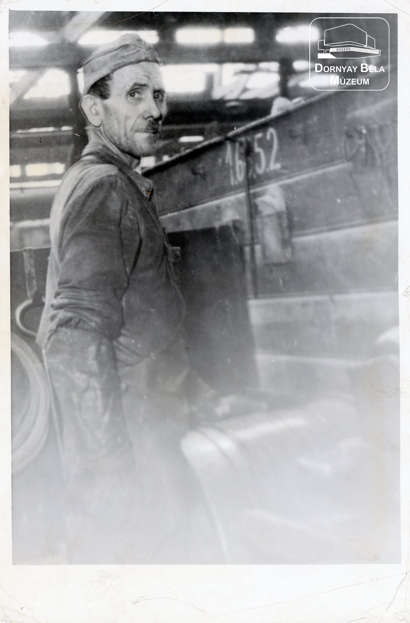 Gurkó József acélgyári munkás (Dornyay Béla Múzeum, Salgótarján CC BY-NC-SA)
