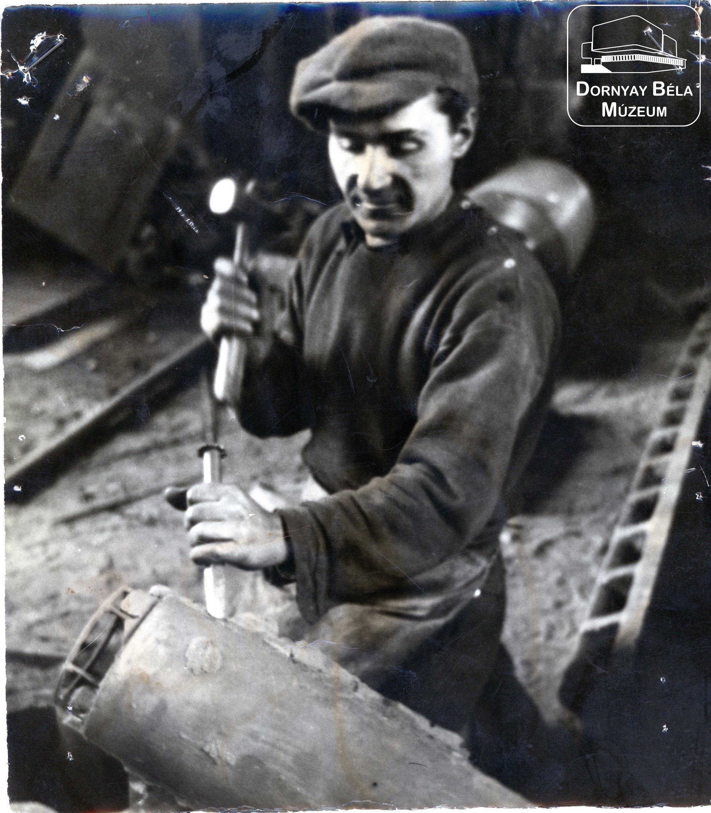 Kiss Pál acélgyári munkás (Dornyay Béla Múzeum, Salgótarján CC BY-NC-SA)