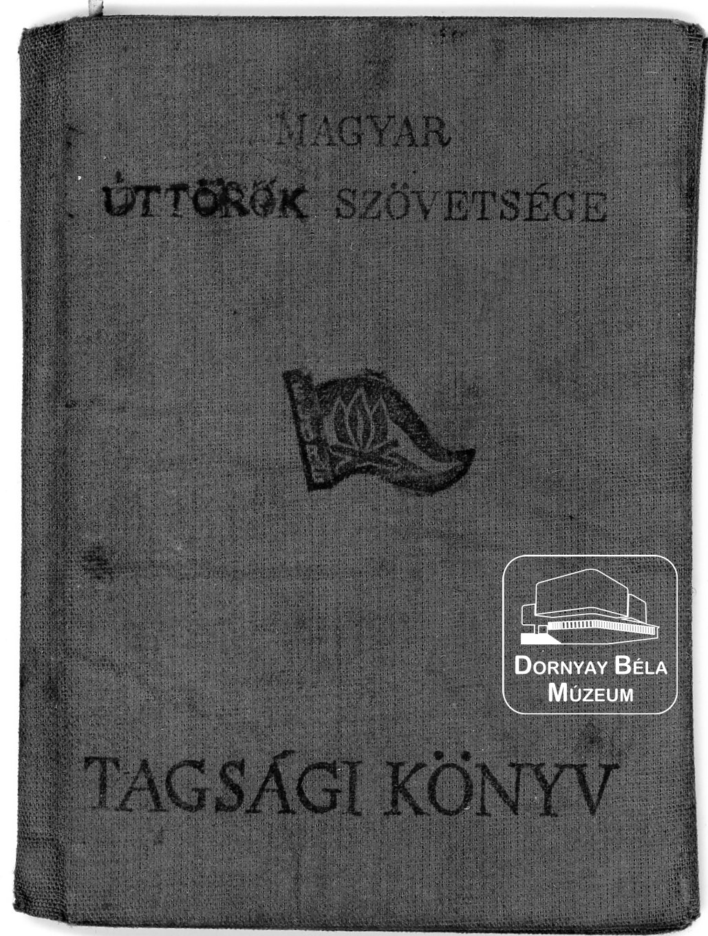 Buda László úttörő tagsági könyve (Dornyay Béla Múzeum, Salgótarján CC BY-NC-SA)