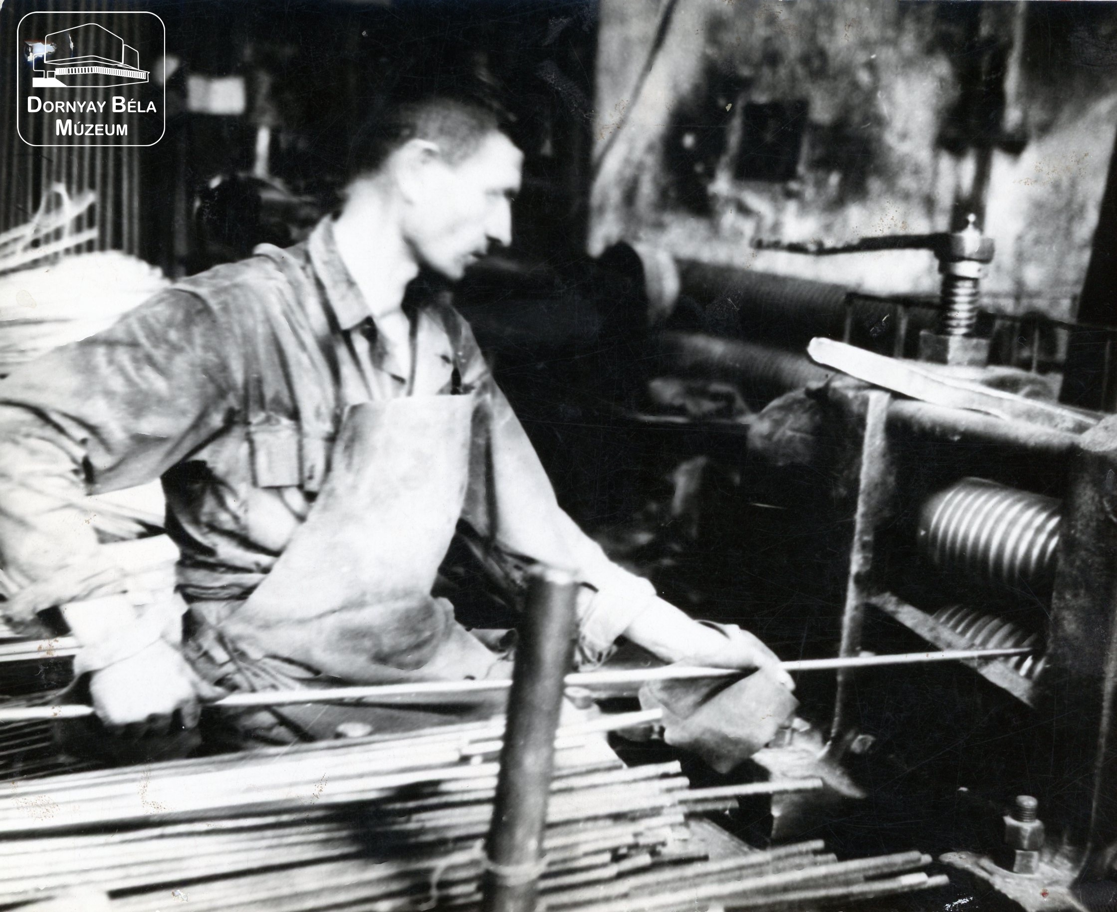 Angyal József acélgyári munkás (Dornyay Béla Múzeum, Salgótarján CC BY-NC-SA)