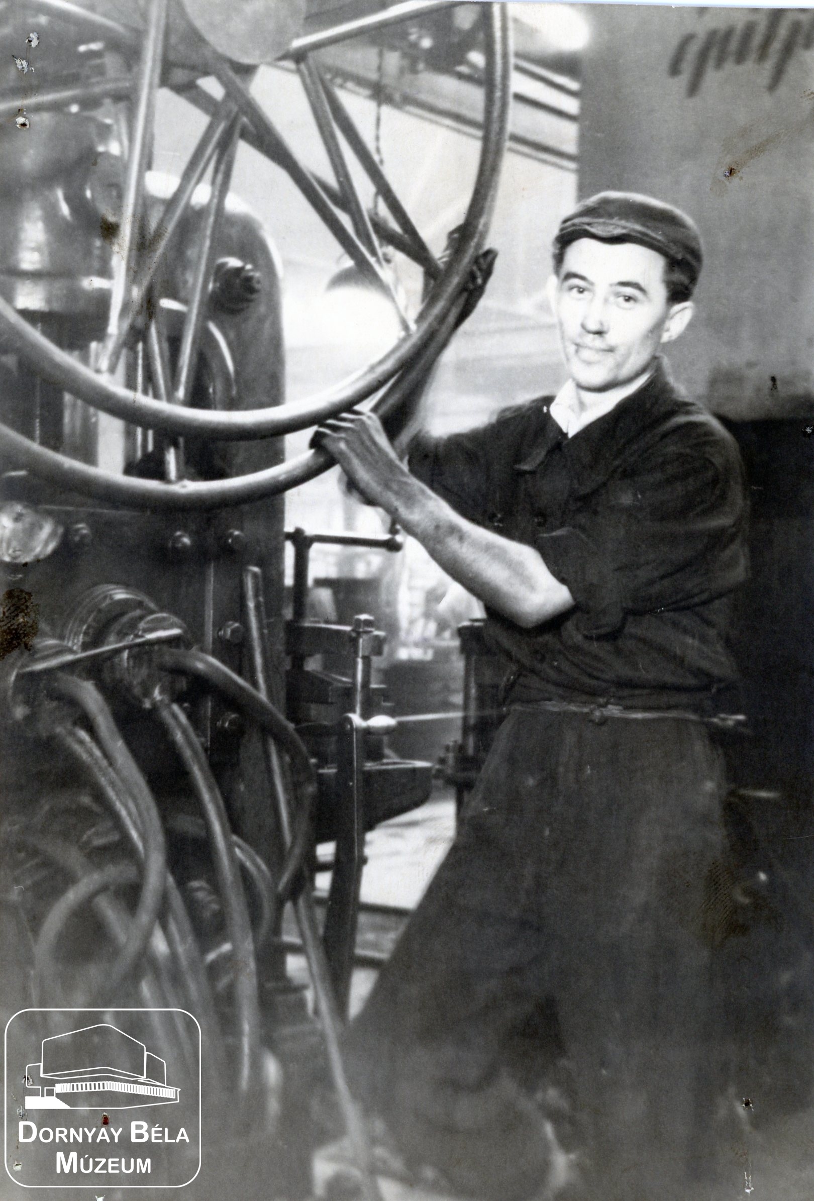 Vilcsek Ferenc acélgyári munkás (Dornyay Béla Múzeum, Salgótarján CC BY-NC-SA)