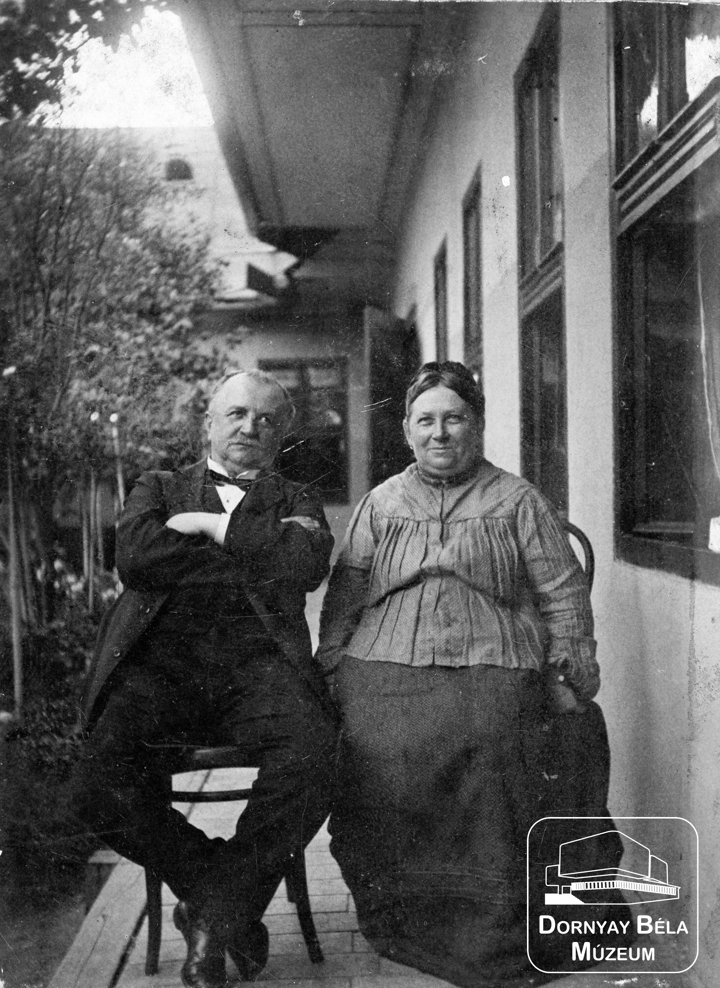 Krúdy Bertalan és neje Hajas Vilma (Dornyay Béla Múzeum, Salgótarján CC BY-NC-SA)