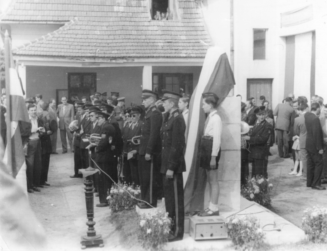Szécsény. II. Rákóczi Ferenc szobrának felavatása. (Dornyay Béla Múzeum, Salgótarján CC BY-NC-SA)
