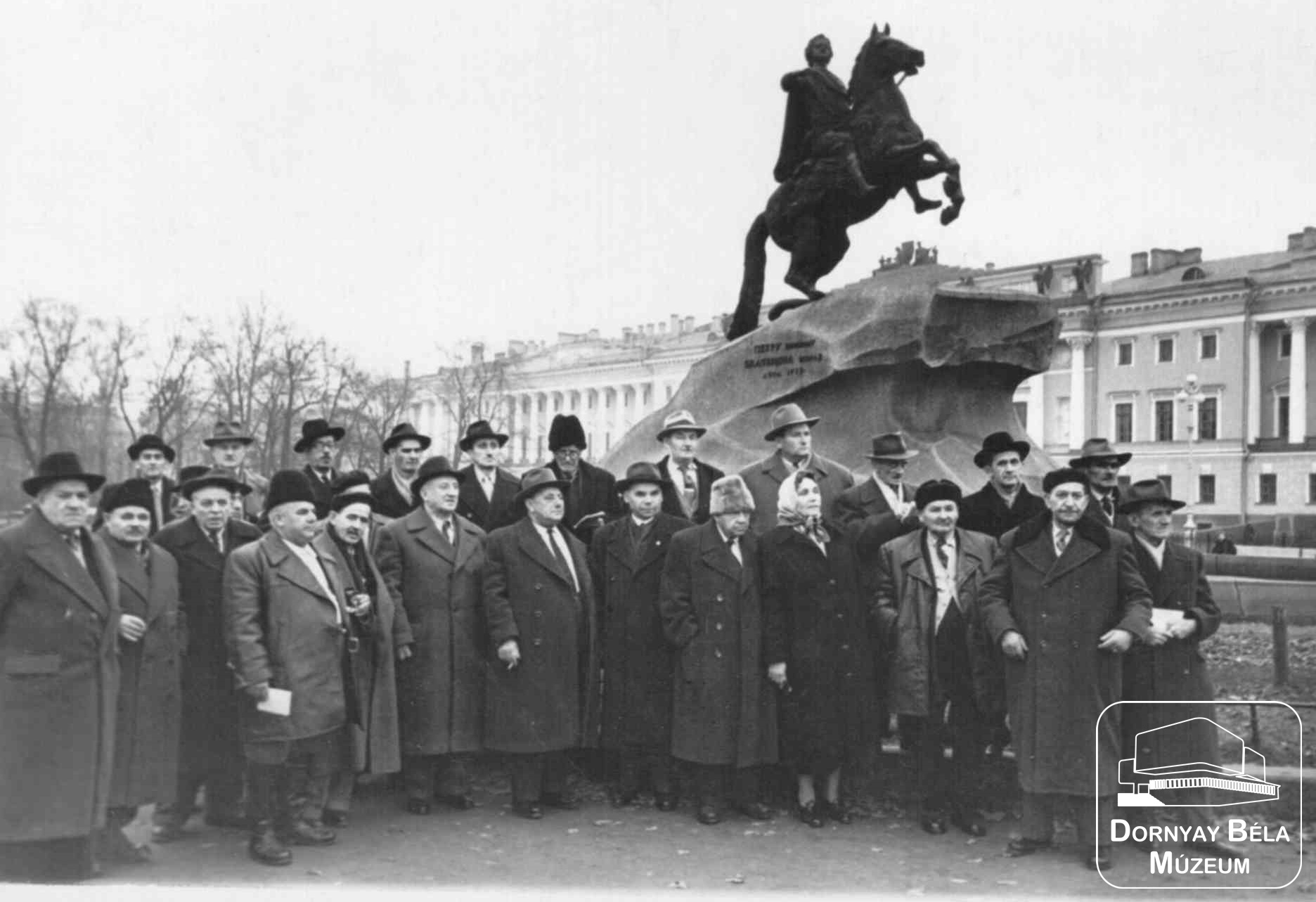 Bányász küldöttség a Szovjetunióban. (Dornyay Béla Múzeum, Salgótarján CC BY-NC-SA)