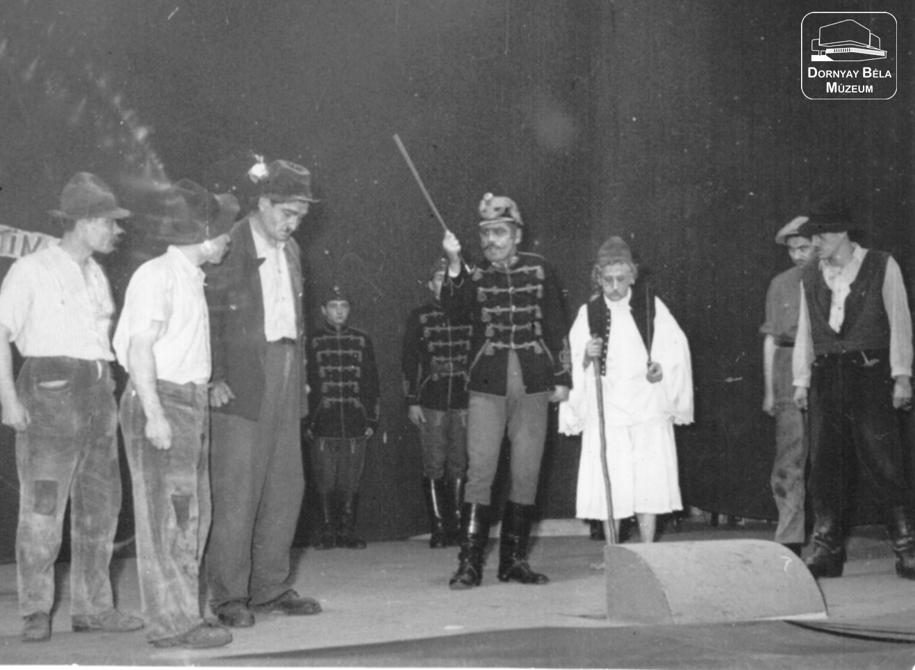 Mizserfai bányász színjátszók egy kultúrális szemlén (Dornyay Béla Múzeum, Salgótarján CC BY-NC-SA)