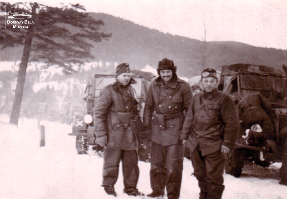 II. Világháborús kép. Honvédek a Kárpátokban (Dornyay Béla Múzeum, Salgótarján CC BY-NC-SA)