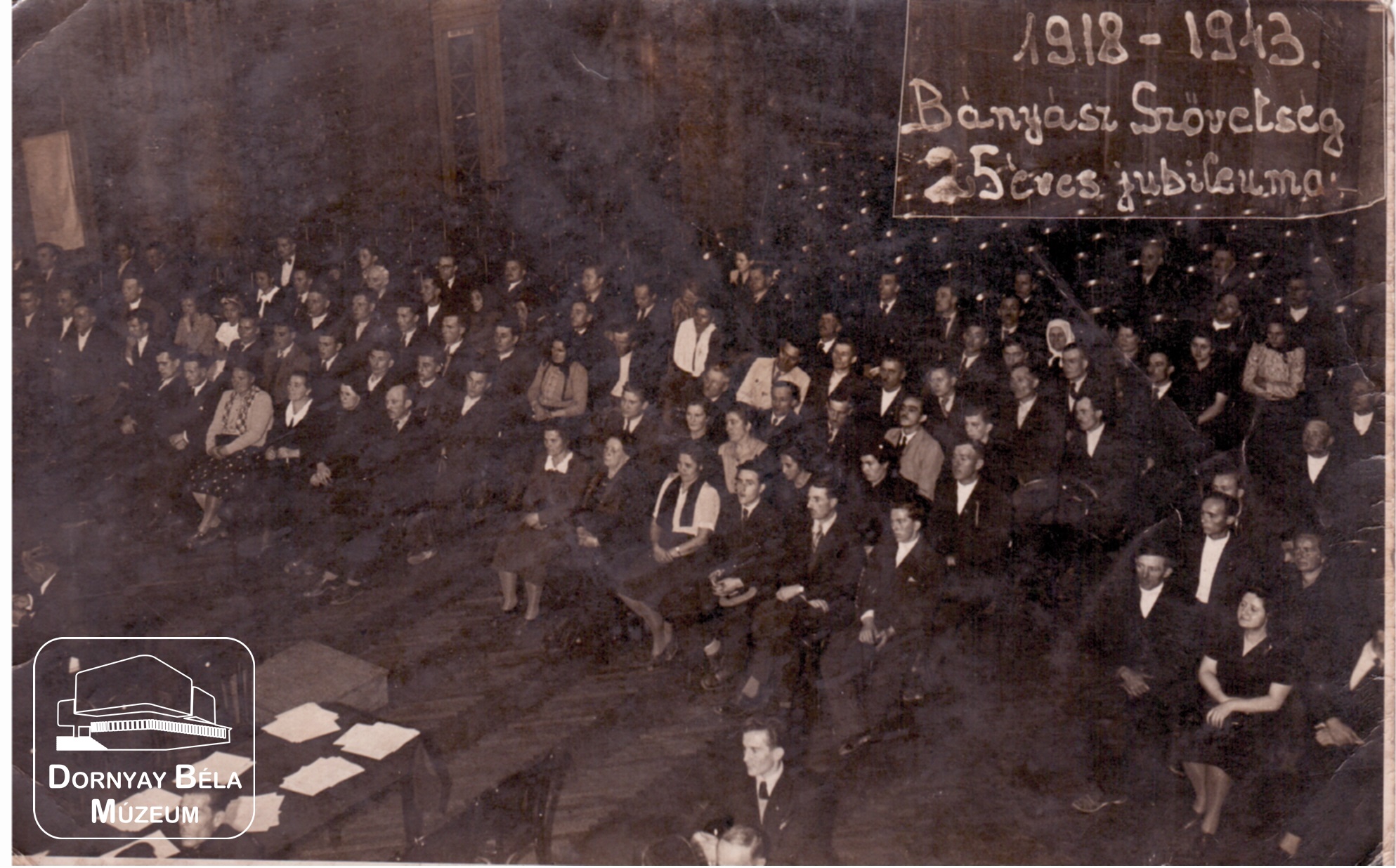 Bányász Szövetség 1943-as jubileumi kongresszusa (Dornyay Béla Múzeum, Salgótarján CC BY-NC-SA)