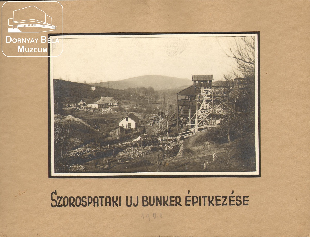 Szorospataki új bunker építkezése. (Dornyay Béla Múzeum, Salgótarján CC BY-NC-SA)