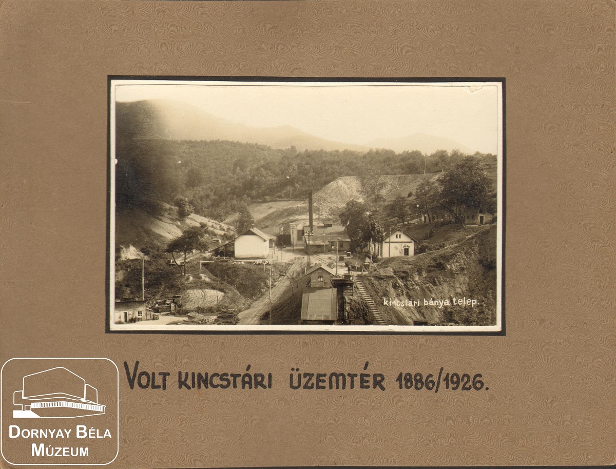 Volt kincstári üzemtér.1886/1926. (Dornyay Béla Múzeum, Salgótarján CC BY-NC-SA)