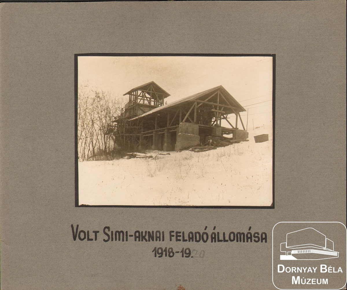 Sini- aknai feladó állomás. 1918-1920 (Dornyay Béla Múzeum, Salgótarján CC BY-NC-SA)