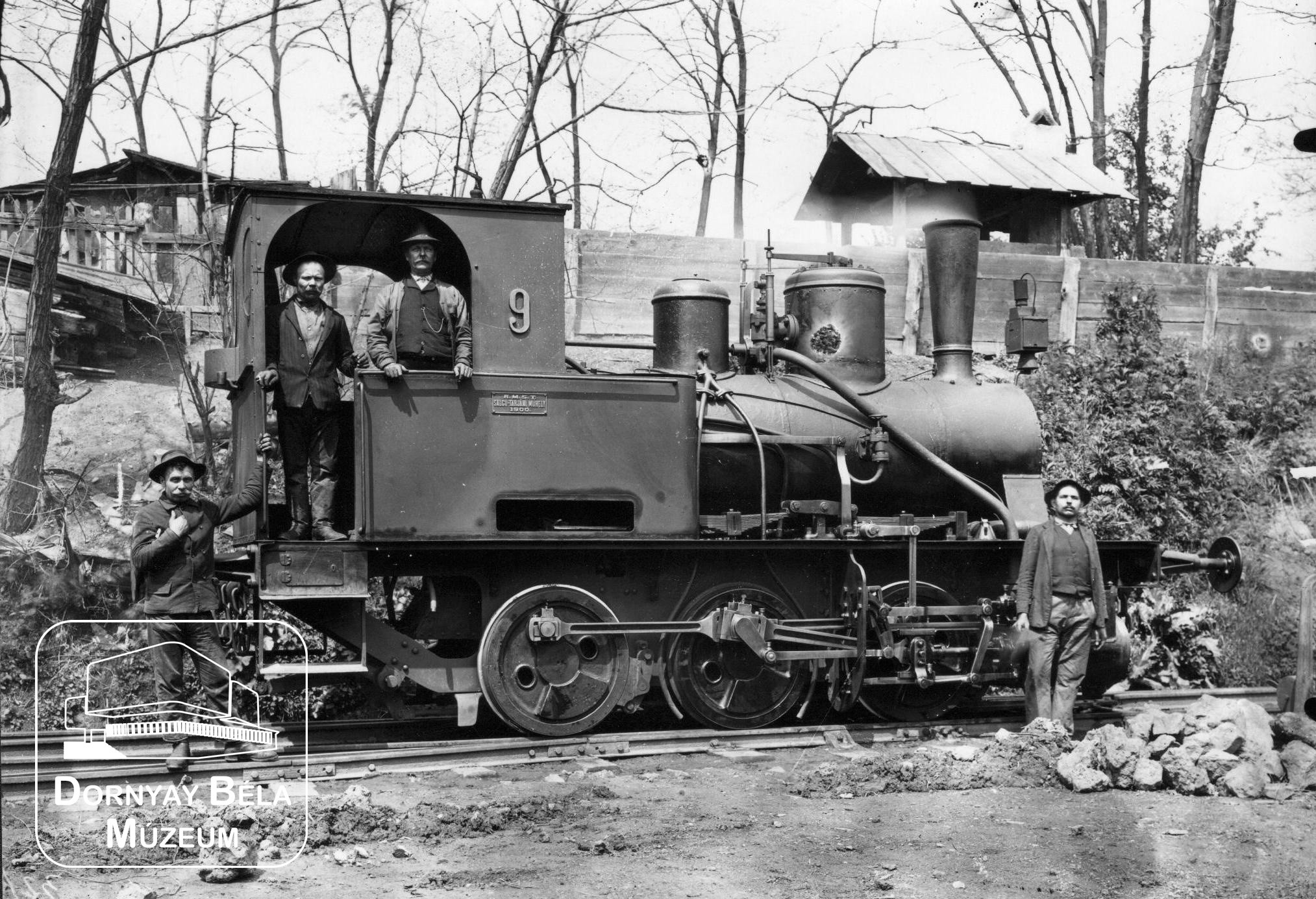 Fogaskerekű vasút. A gyár házilag készült tolatómozdonya. (Dornyay Béla Múzeum, Salgótarján CC BY-NC-SA)