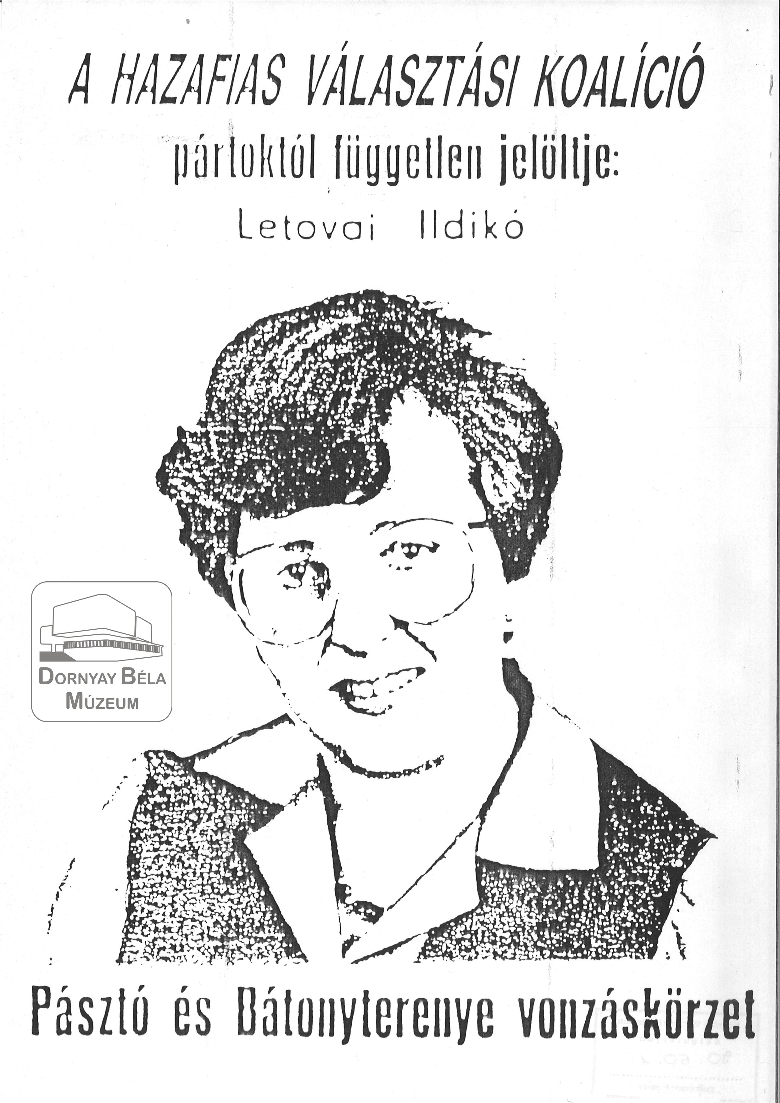 HVK jelöltje: Letovai Ildikó (Dornyay Béla Múzeum, Salgótarján CC BY-NC-SA)