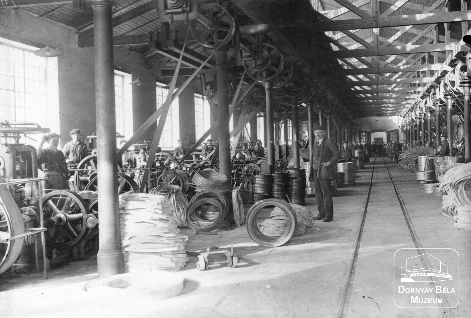 RMSV Rt. Acélgyár. Második Hideghengermű. 1911 utáni állapot. (Dornyay Béla Múzeum, Salgótarján CC BY-NC-SA)