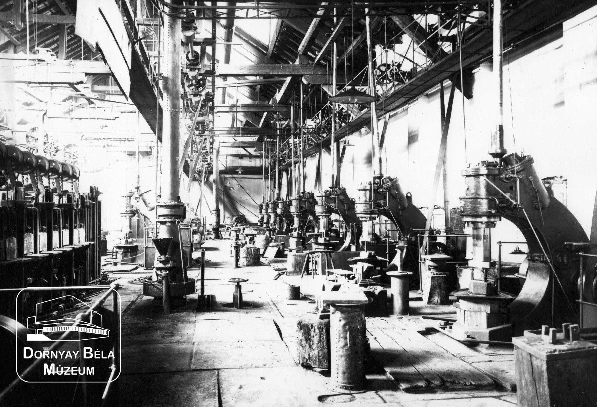 RMSV Rt. Salgótarjáni acélgyár Kapagyár részlete. 1924. (Dornyay Béla Múzeum, Salgótarján CC BY-NC-SA)