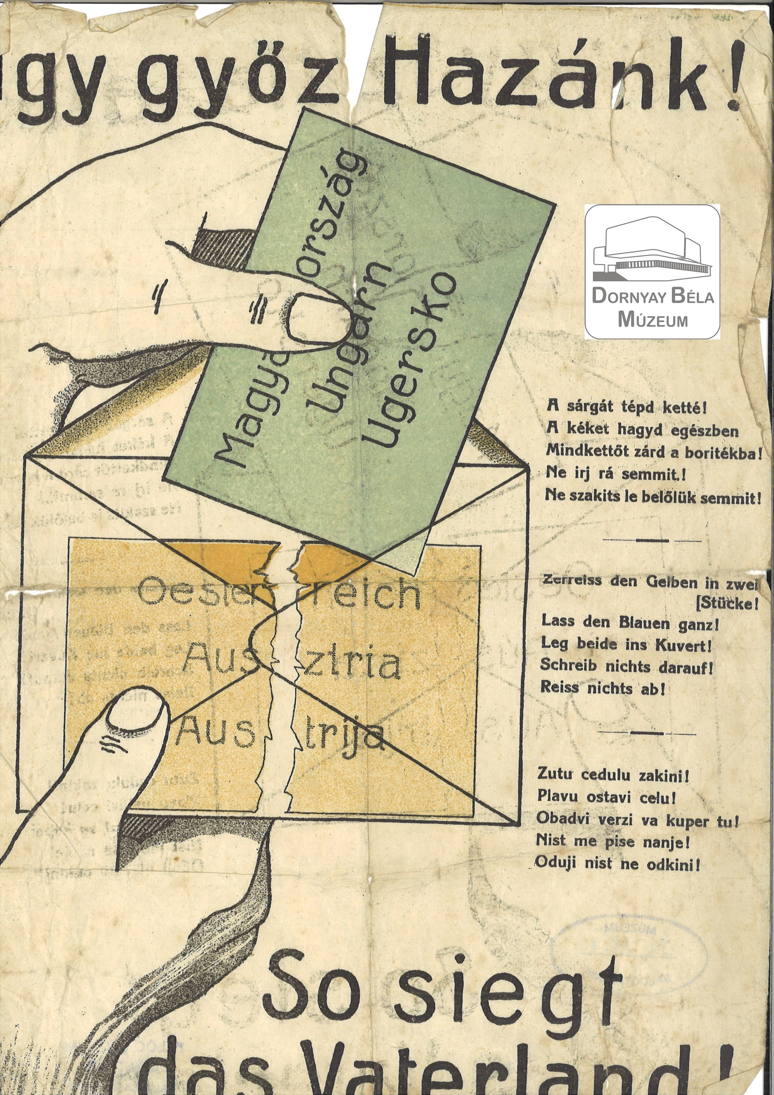 XX.sz. Eleji választási röplapok (rajzos) (Dornyay Béla Múzeum, Salgótarján CC BY-NC-SA)