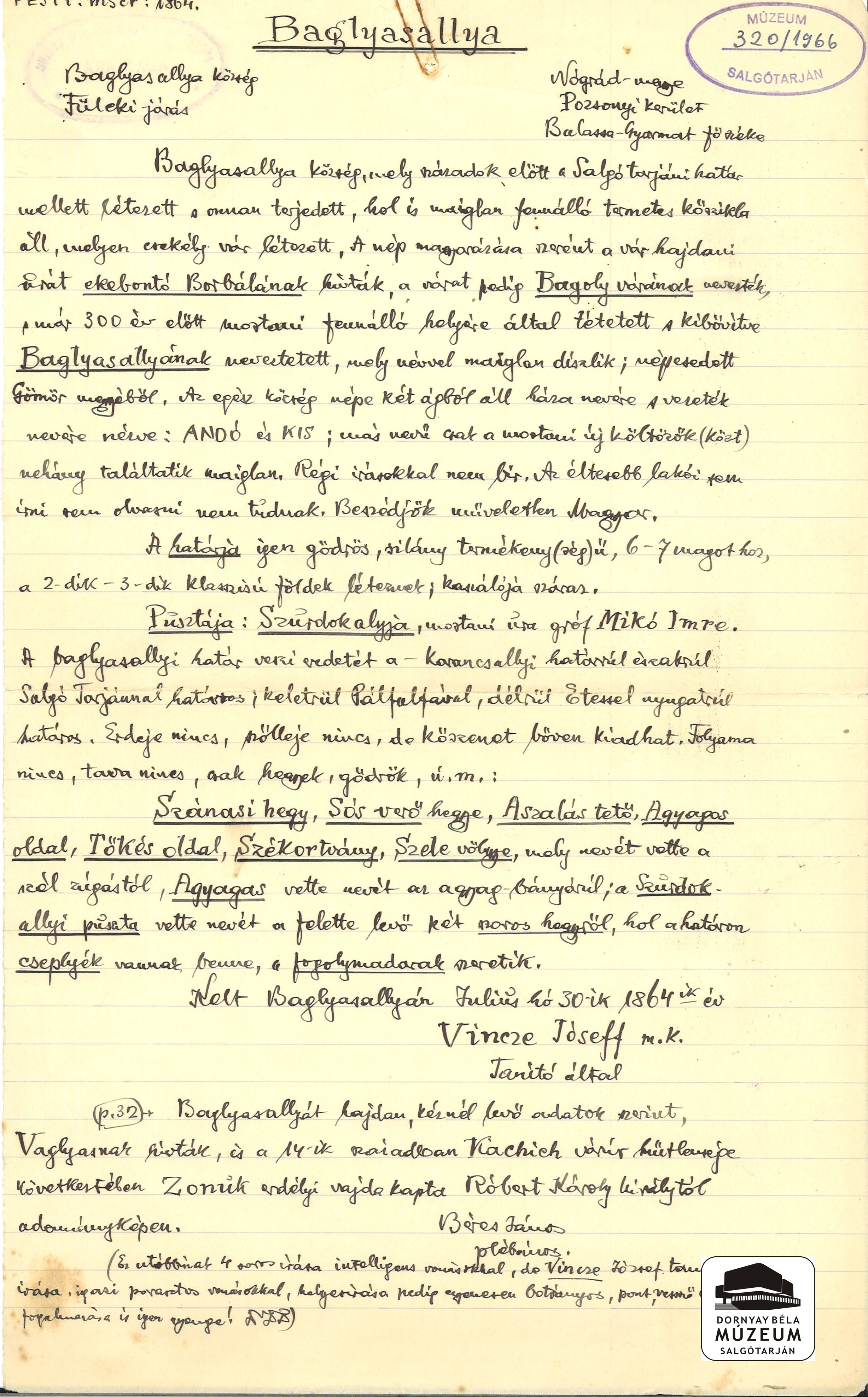A Pesty-féle gyűjtésből kézirat másolat (Dr. Dornyay Béla) (Dornyay Béla Múzeum, Salgótarján CC BY-NC-SA)