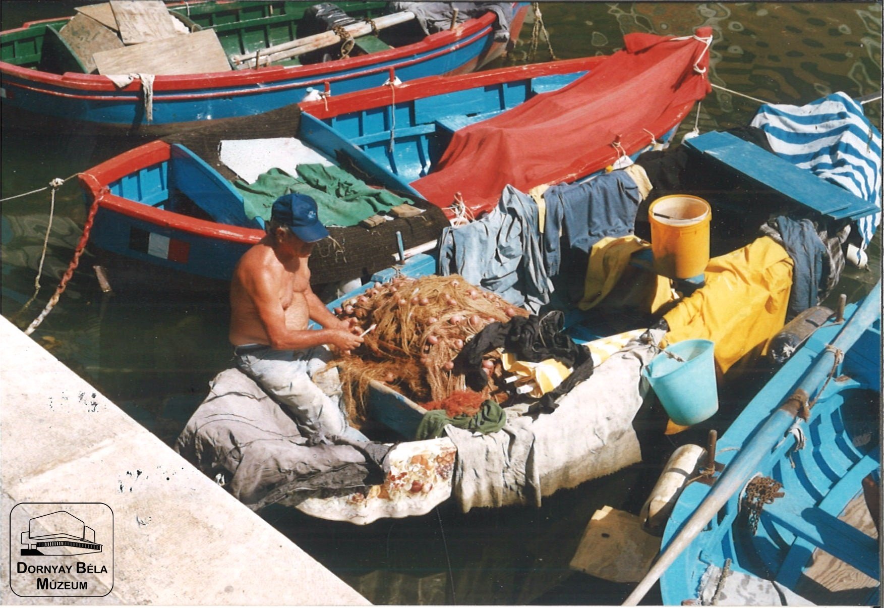 Halászok, horgászok, Olaszországban (Dornyay Béla Múzeum, Salgótarján CC BY-NC-SA)