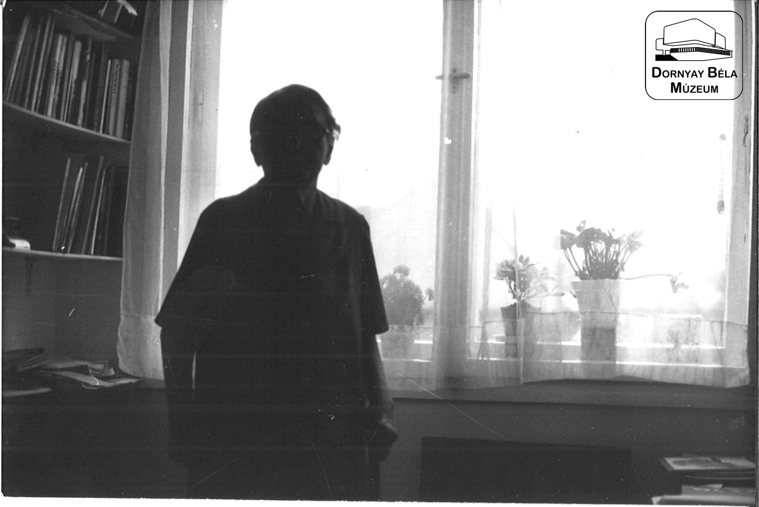 Gaál István édesanyja az ablak előtt áll (Dornyay Béla Múzeum, Salgótarján CC BY-NC-SA)