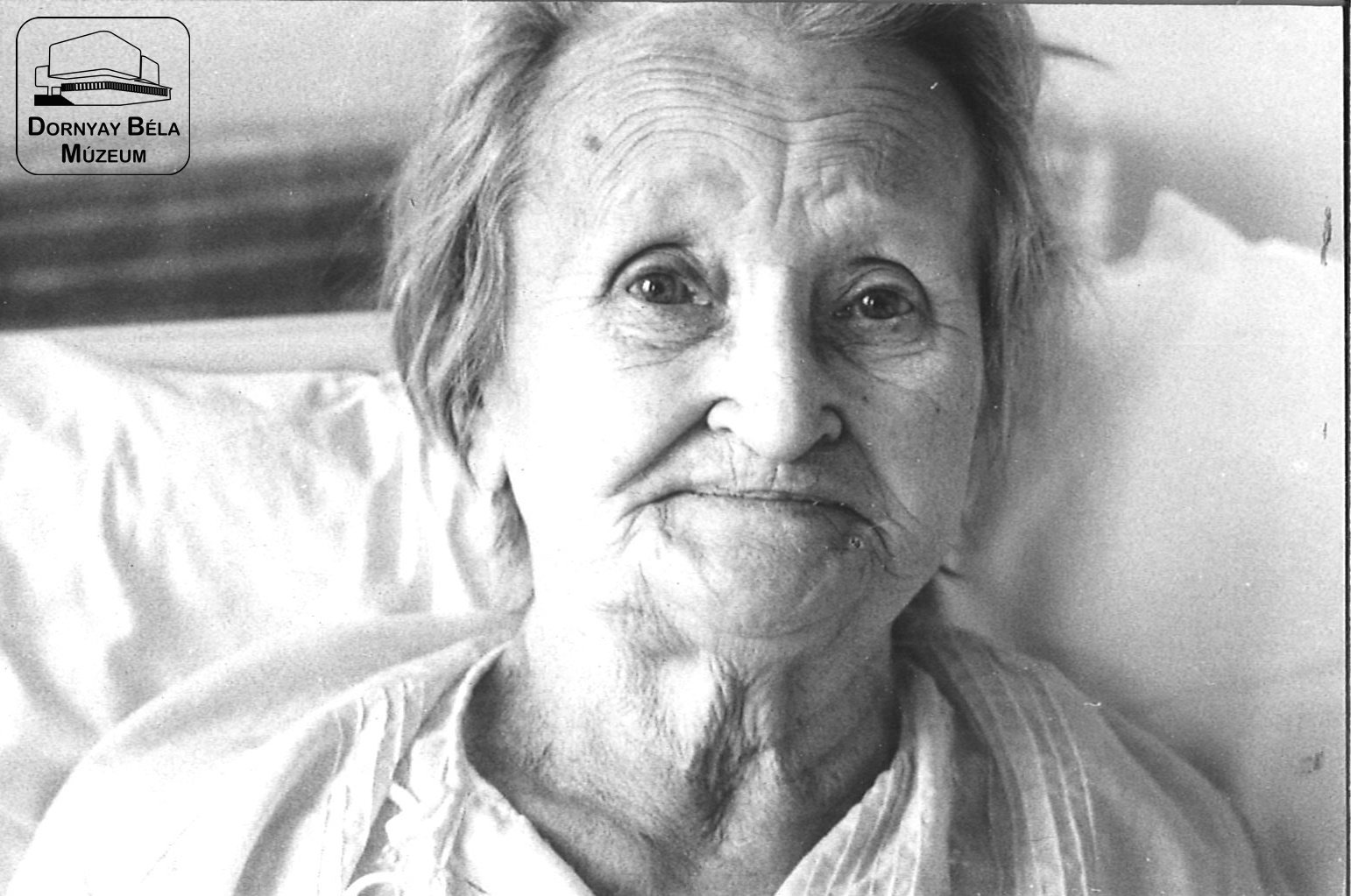 Gaál István édesanyja a kórházi ágyon (Dornyay Béla Múzeum, Salgótarján CC BY-NC-SA)