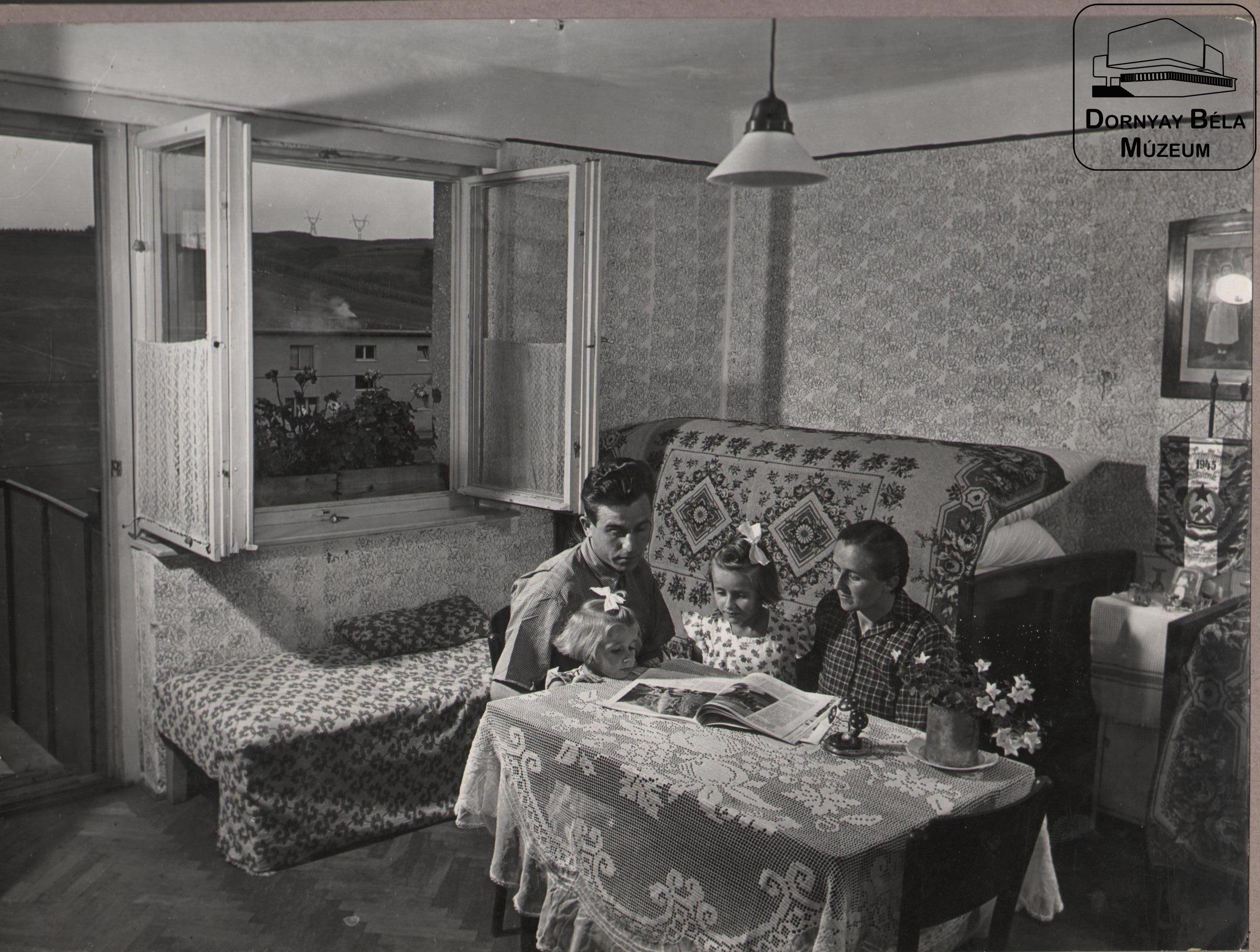 Bányász lakás (Dornyay Béla Múzeum, Salgótarján CC BY-NC-SA)