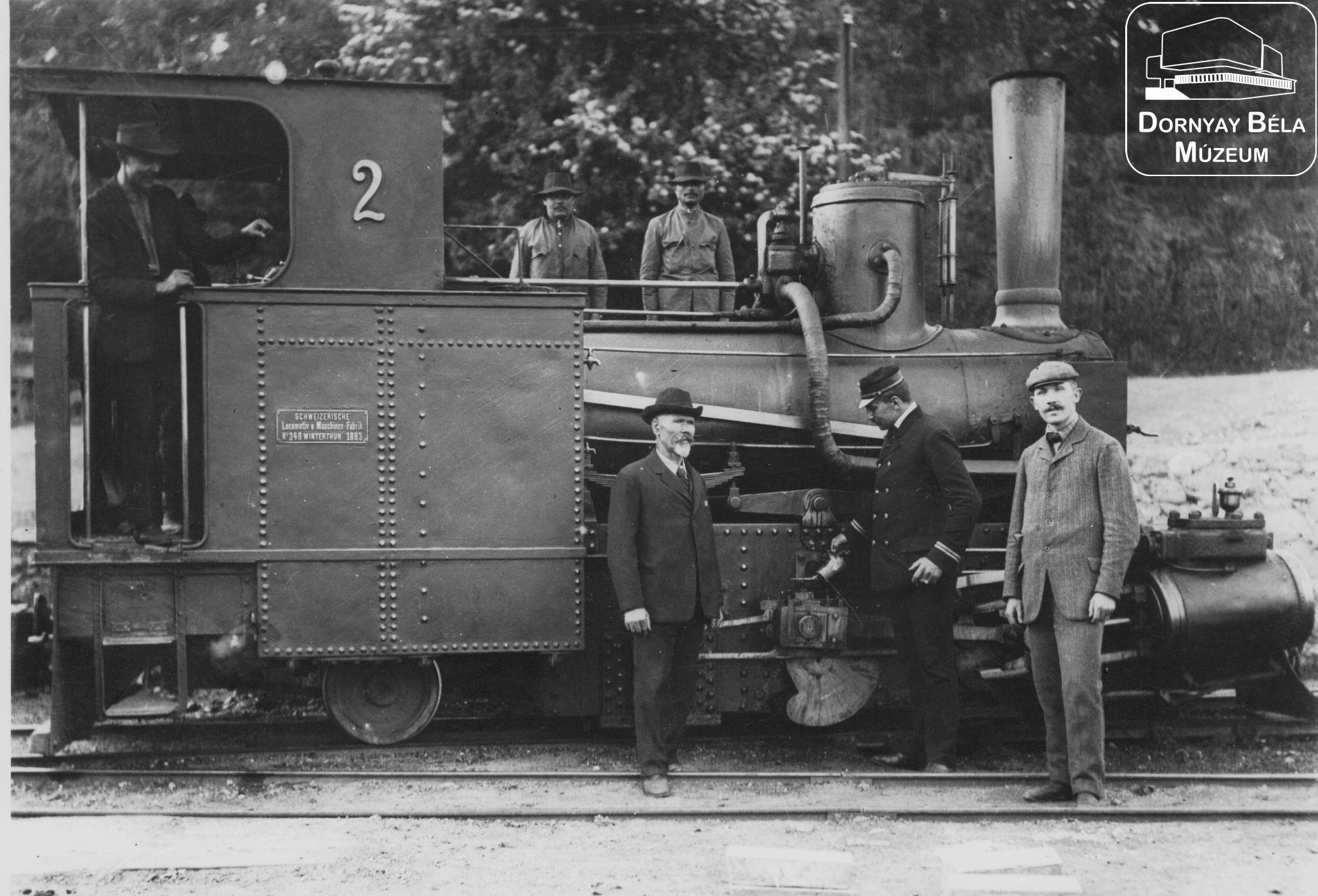 2-es mozdony (Dornyay Béla Múzeum, Salgótarján CC BY-NC-SA)