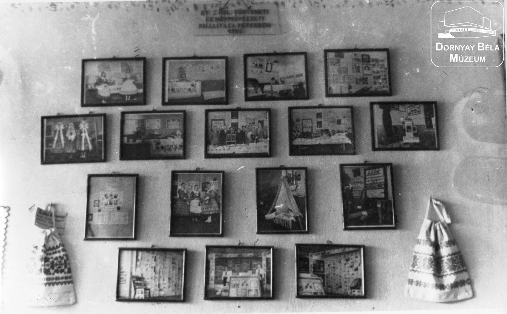 Etesen, 1954-ben néprajzi és a falu fejlődésének bemutatására rendezett kiállítás (Dornyay Béla Múzeum, Salgótarján CC BY-NC-SA)
