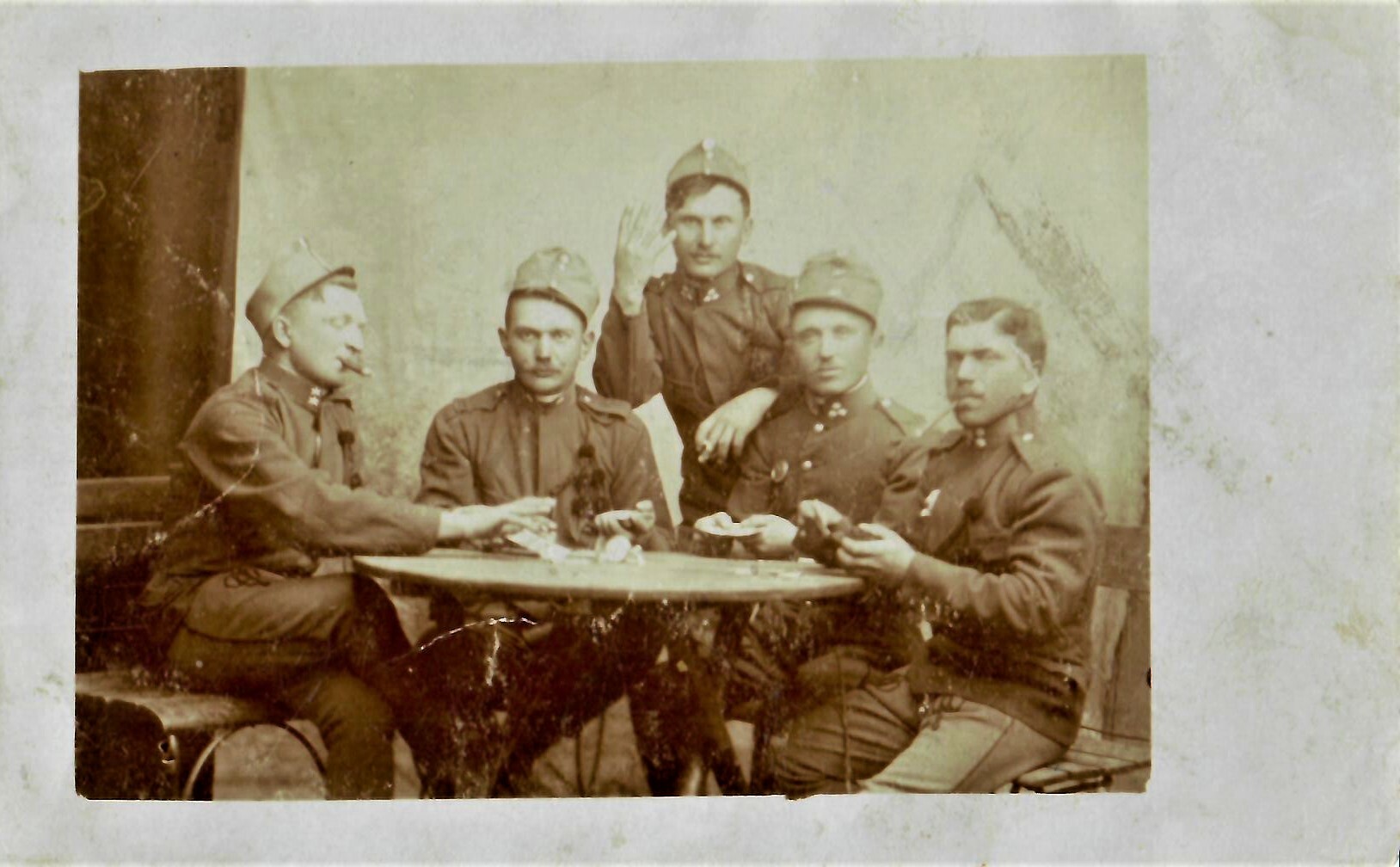 I. világháborús katonák (Dr. Jablonkay István Helytörténeti Gyűjtemény CC BY-NC-SA)