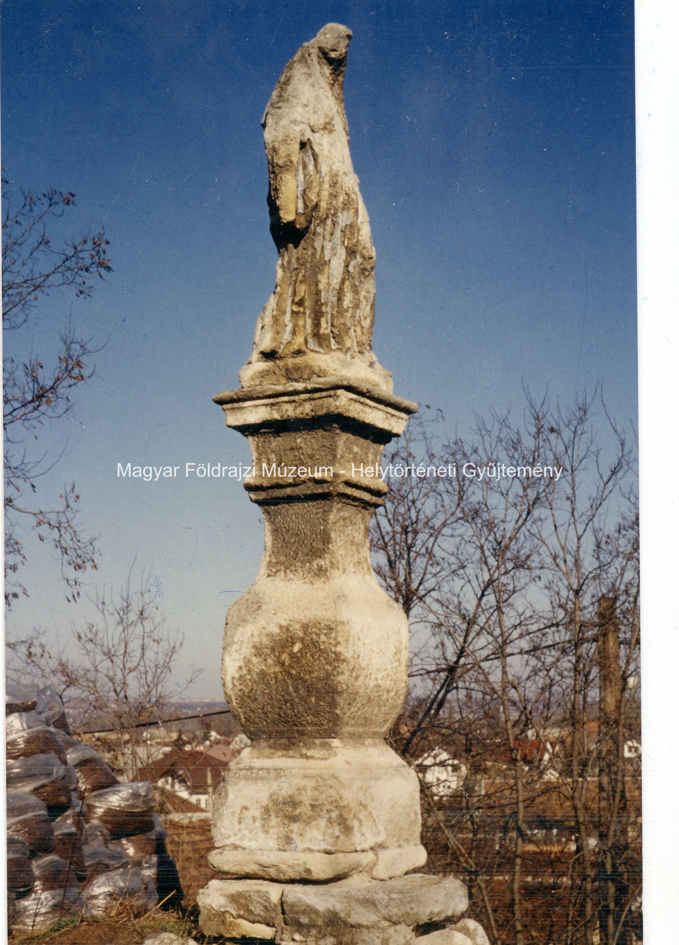 Szent Walburga szobra (Magyar Földrajzi Múzeum CC BY-NC-SA)