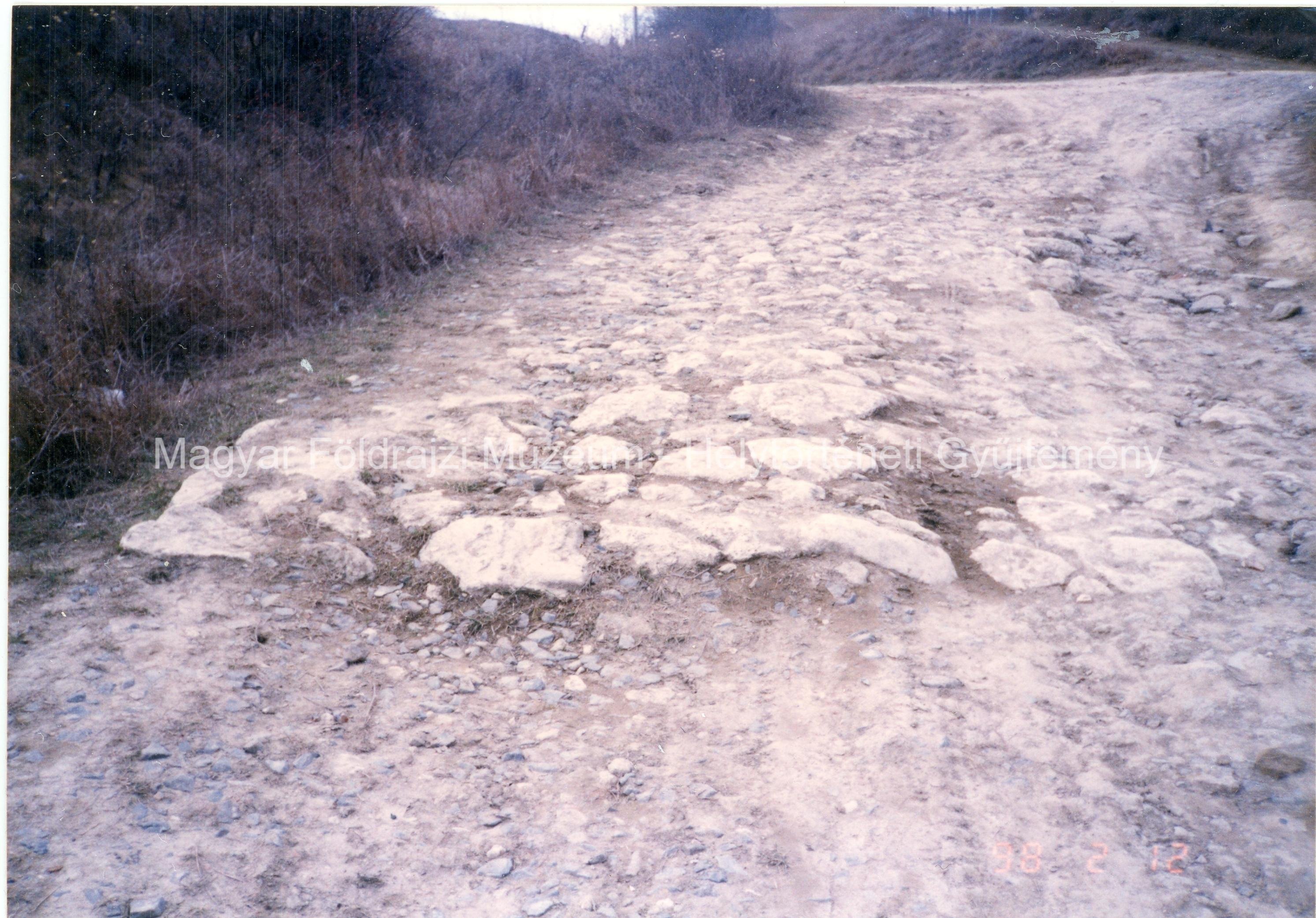 Mély út kövezete (Magyar Földrajzi Múzeum CC BY-NC-SA)