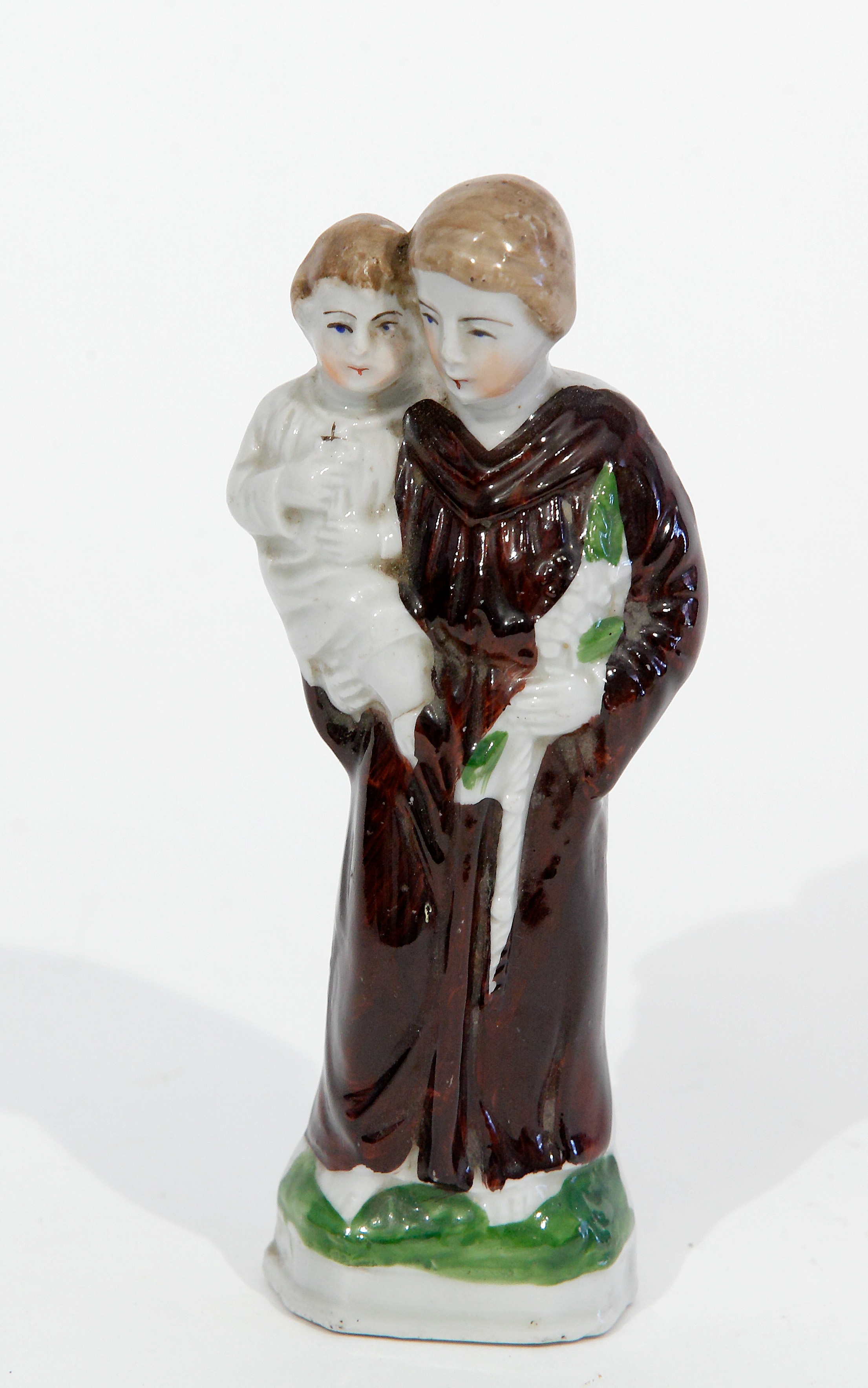 Szent Antal a Kisjézussal szobor  /  Hájligi Antón mit Jézu Kind (Ceglédberceli Falumúzeum CC BY-NC-SA)