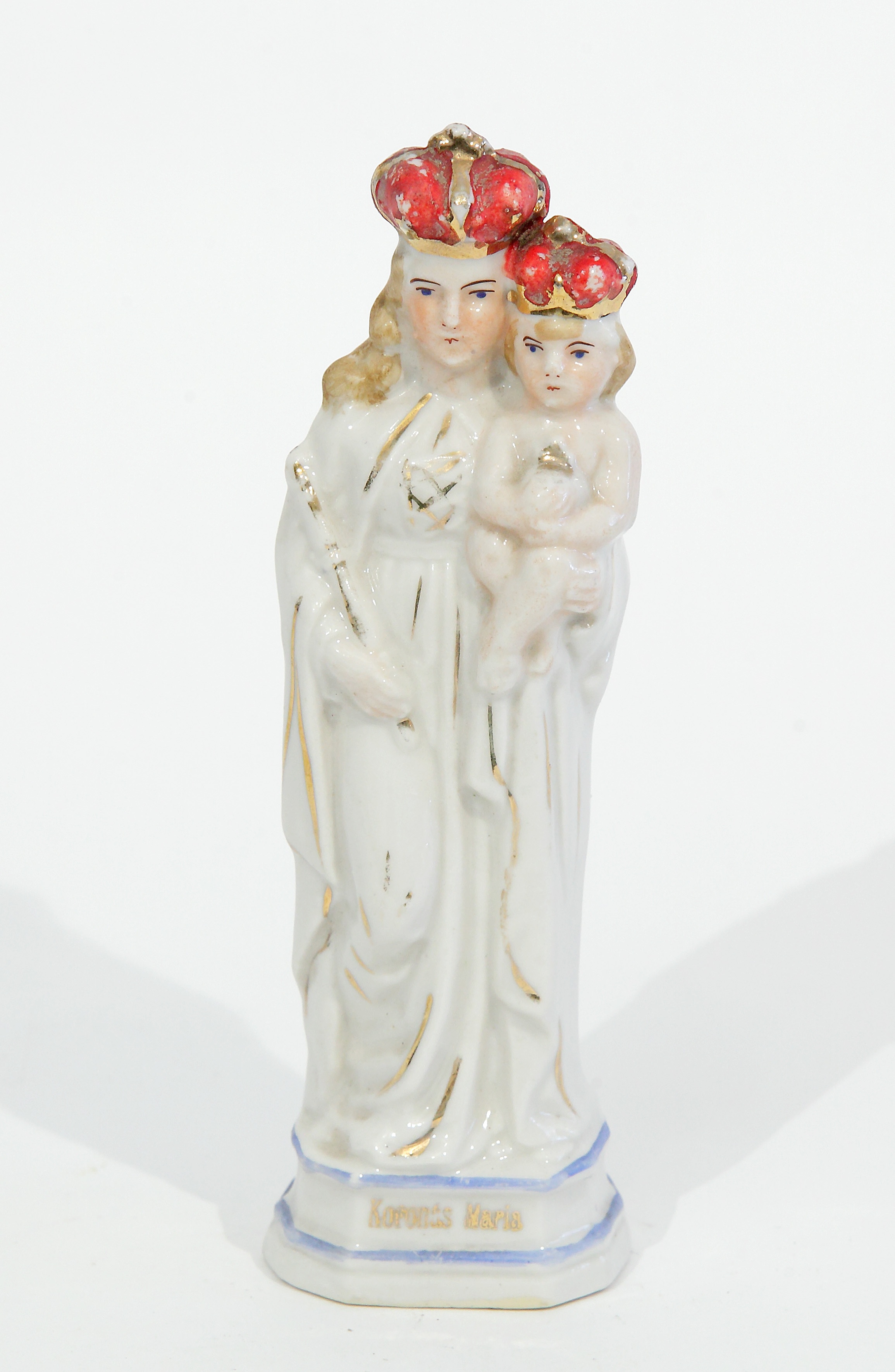 Szűz Mária a Kisjézussal szobor  /  Hájligi Mária mit Jézu Kind (Ceglédberceli Falumúzeum CC BY-NC-SA)